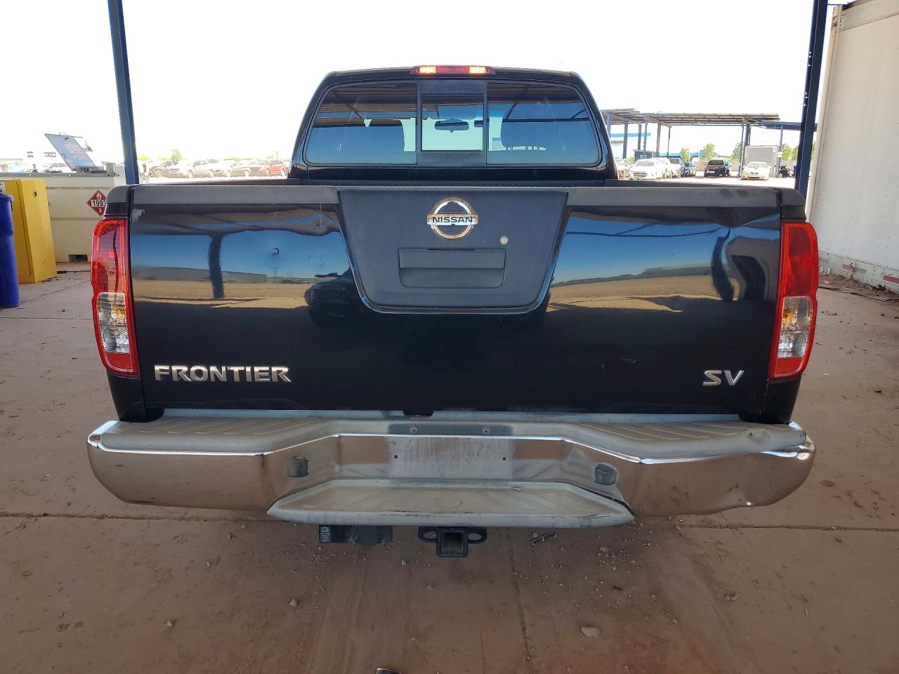2011 Nissan Frontier Sv V6 Black vin: 1N6AD0CU7BC441517