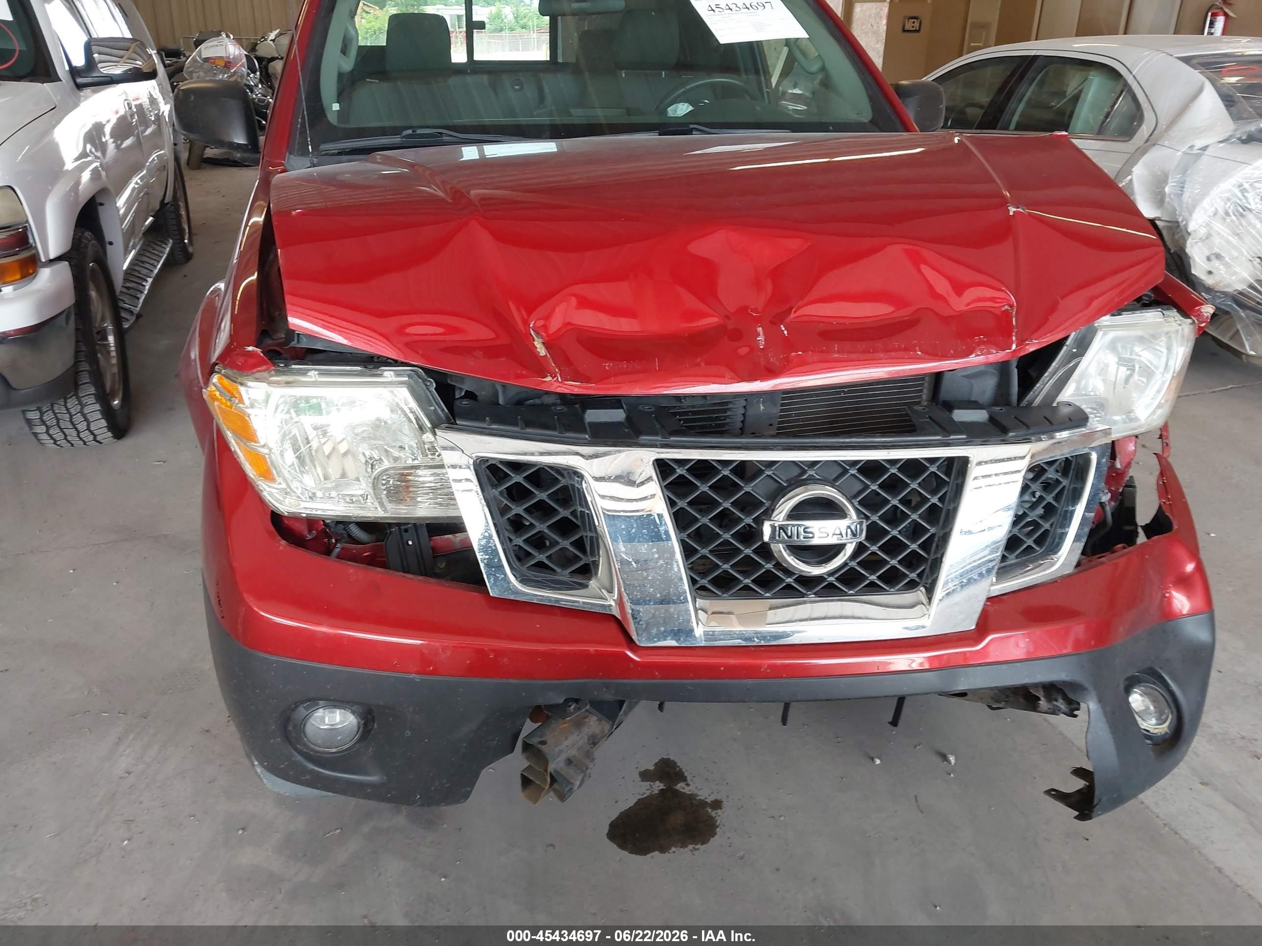2012 Nissan Frontier Sv Red vin: 1N6AD0CU7CC443396