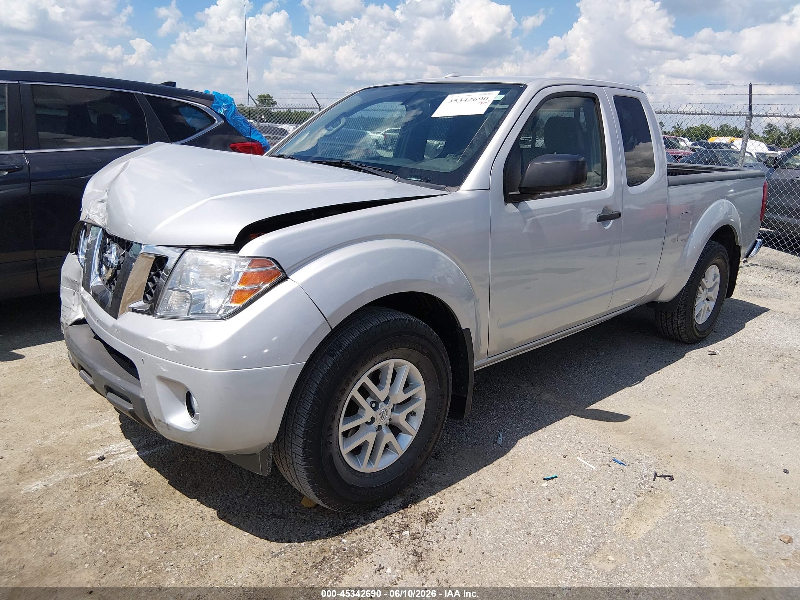 2014 Nissan Frontier Sv Silver vin: 1N6AD0CU7EN716652