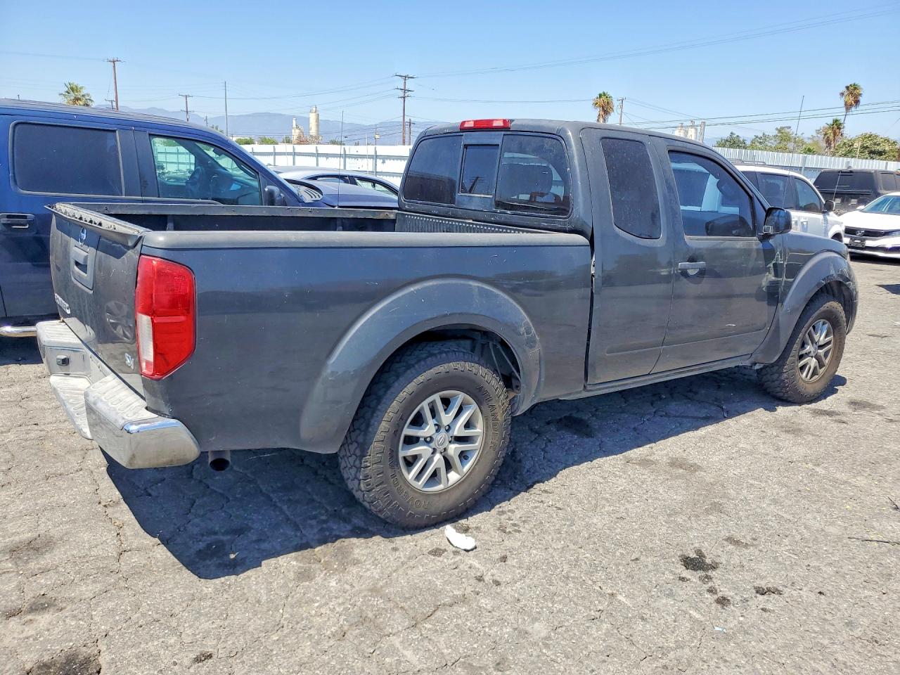 2014 Nissan Frontier Sv V6 Gray vin: 1N6AD0CU7EN751711