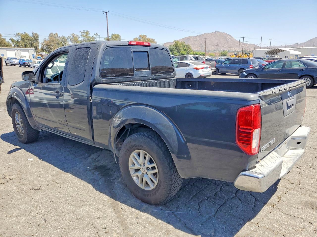 2014 Nissan Frontier Sv V6 Gray vin: 1N6AD0CU7EN751711