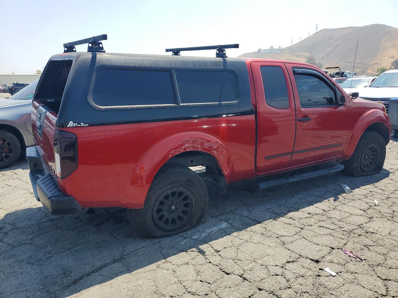 2015 Nissan Frontier Sv V6 Red vin: 1N6AD0CU7FN703191