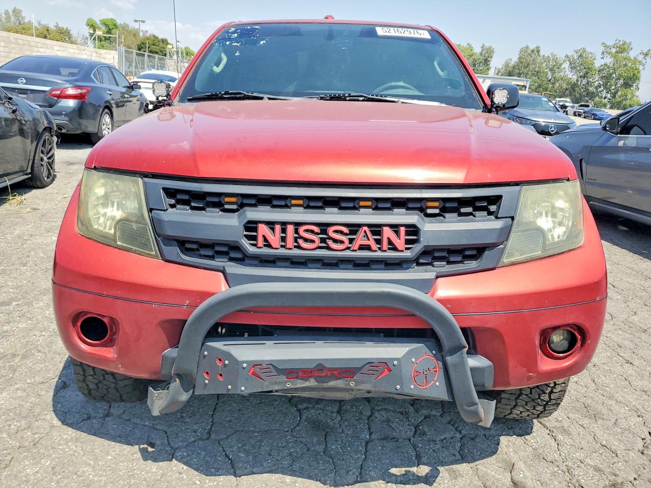2015 Nissan Frontier Sv V6 Red vin: 1N6AD0CU7FN703191
