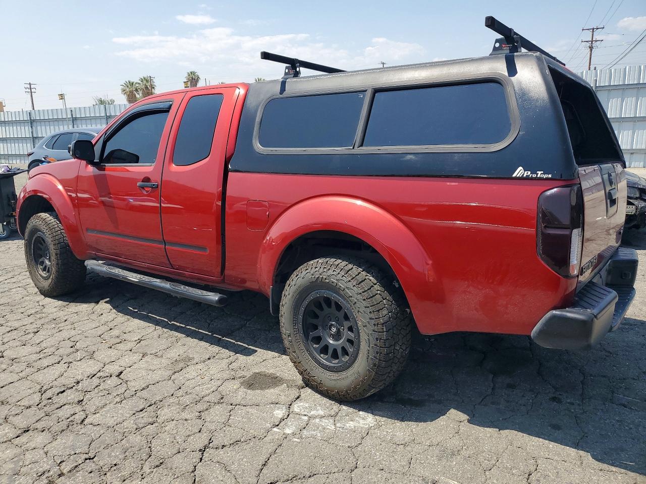2015 Nissan Frontier Sv V6 Red vin: 1N6AD0CU7FN703191