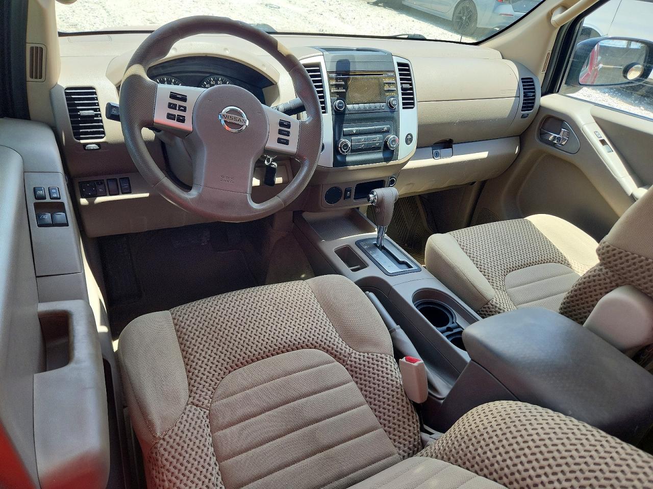 2014 Nissan Frontier Sv V6 Red vin: 1N6AD0CU8EN726218