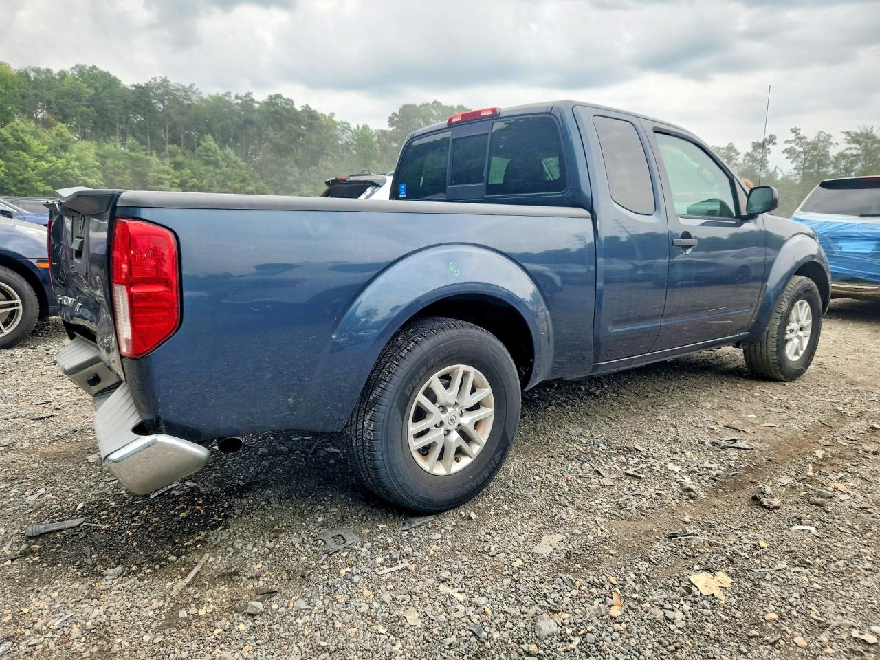 2015 Nissan Frontier Sv V6 Blue vin: 1N6AD0CU8FN716435