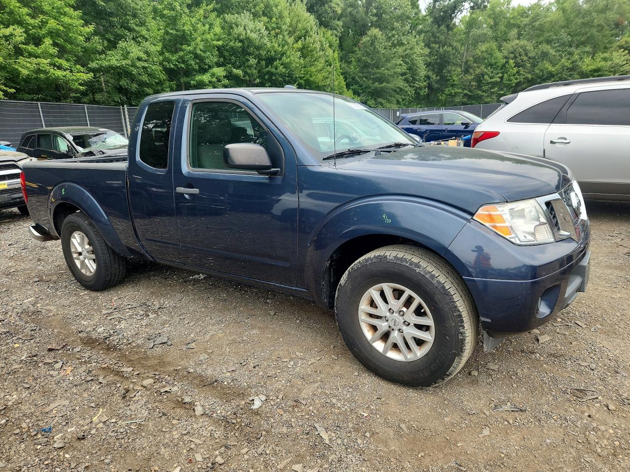 2015 Nissan Frontier Sv V6 Blue vin: 1N6AD0CU8FN716435
