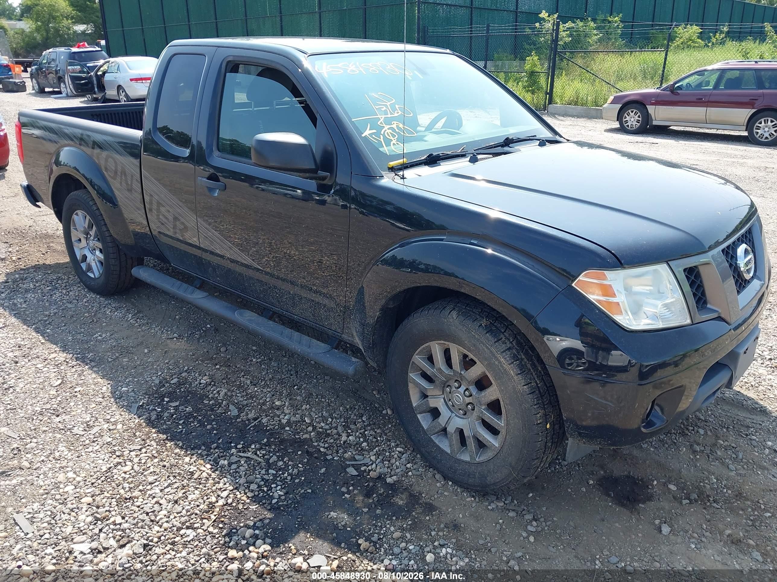 2012 Nissan Frontier Sv Black vin: 1N6AD0CU9CC404471