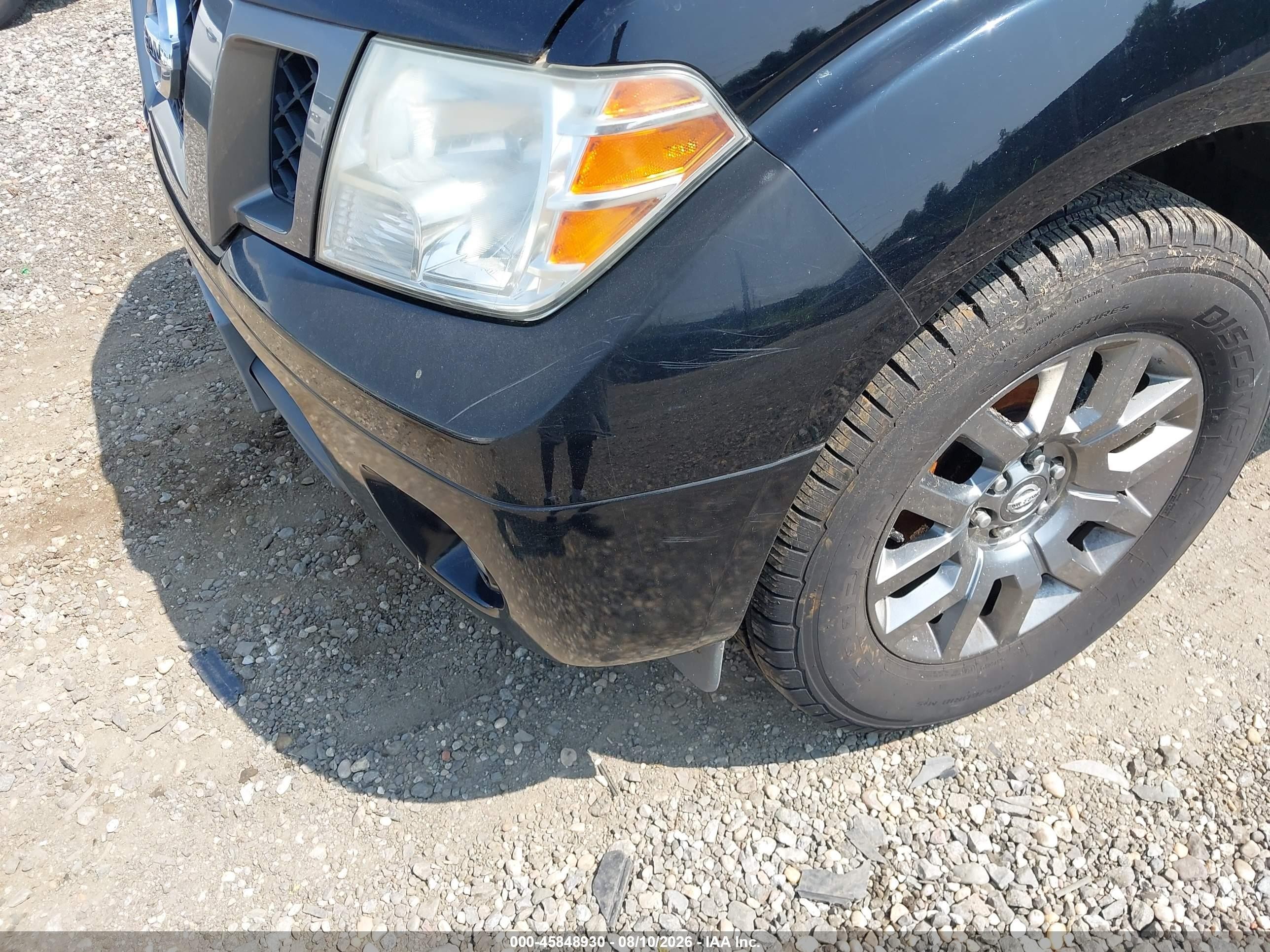 2012 Nissan Frontier Sv Black vin: 1N6AD0CU9CC404471