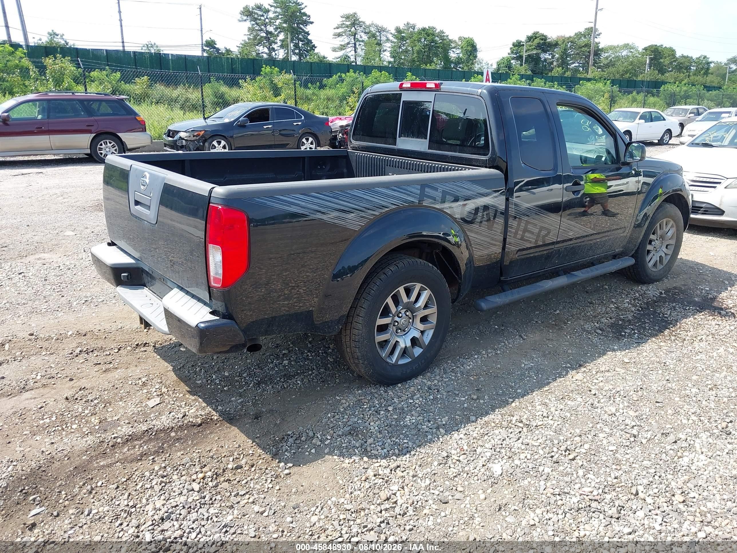 2012 Nissan Frontier Sv Black vin: 1N6AD0CU9CC404471