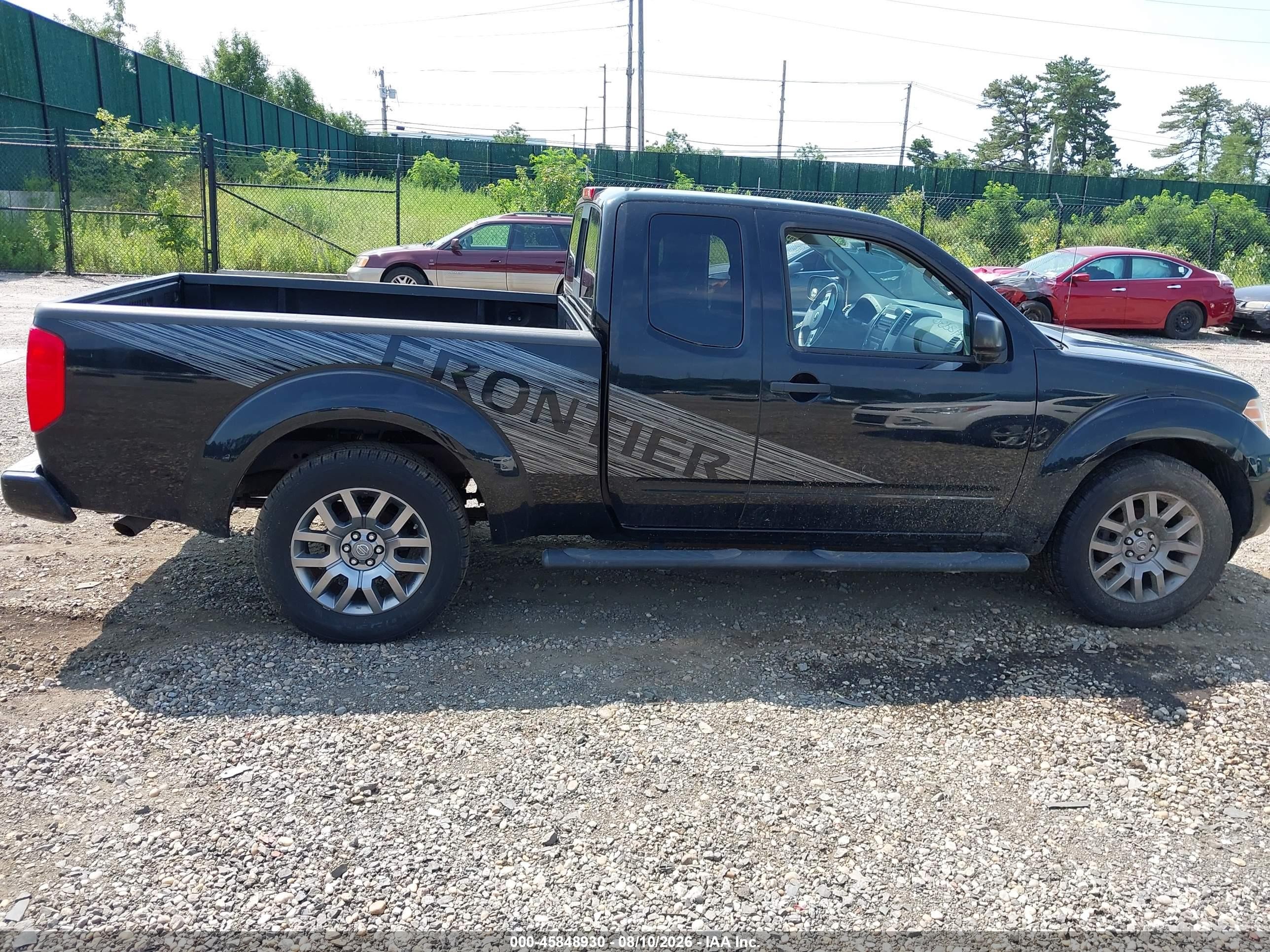 2012 Nissan Frontier Sv Black vin: 1N6AD0CU9CC404471