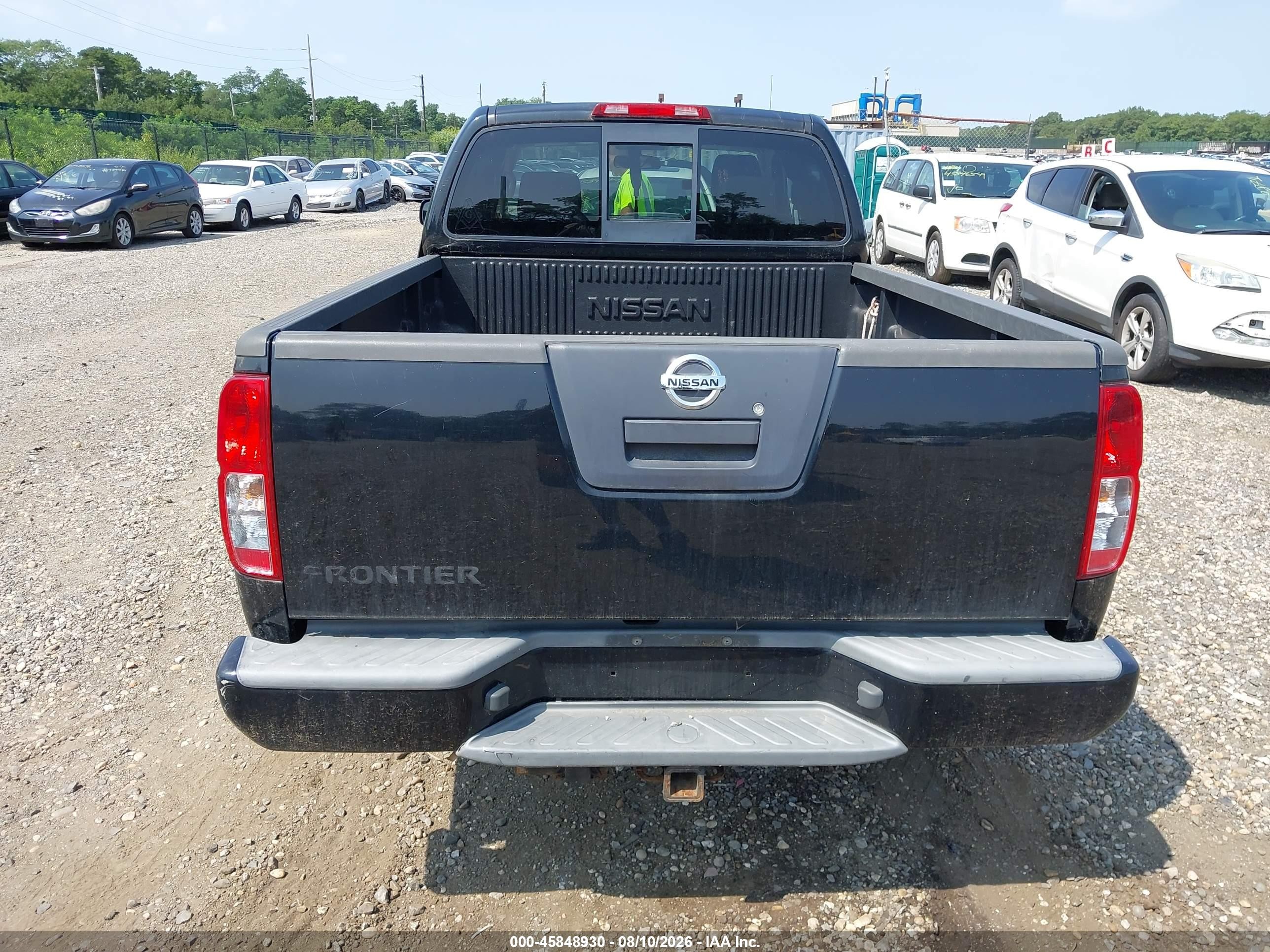 2012 Nissan Frontier Sv Black vin: 1N6AD0CU9CC404471