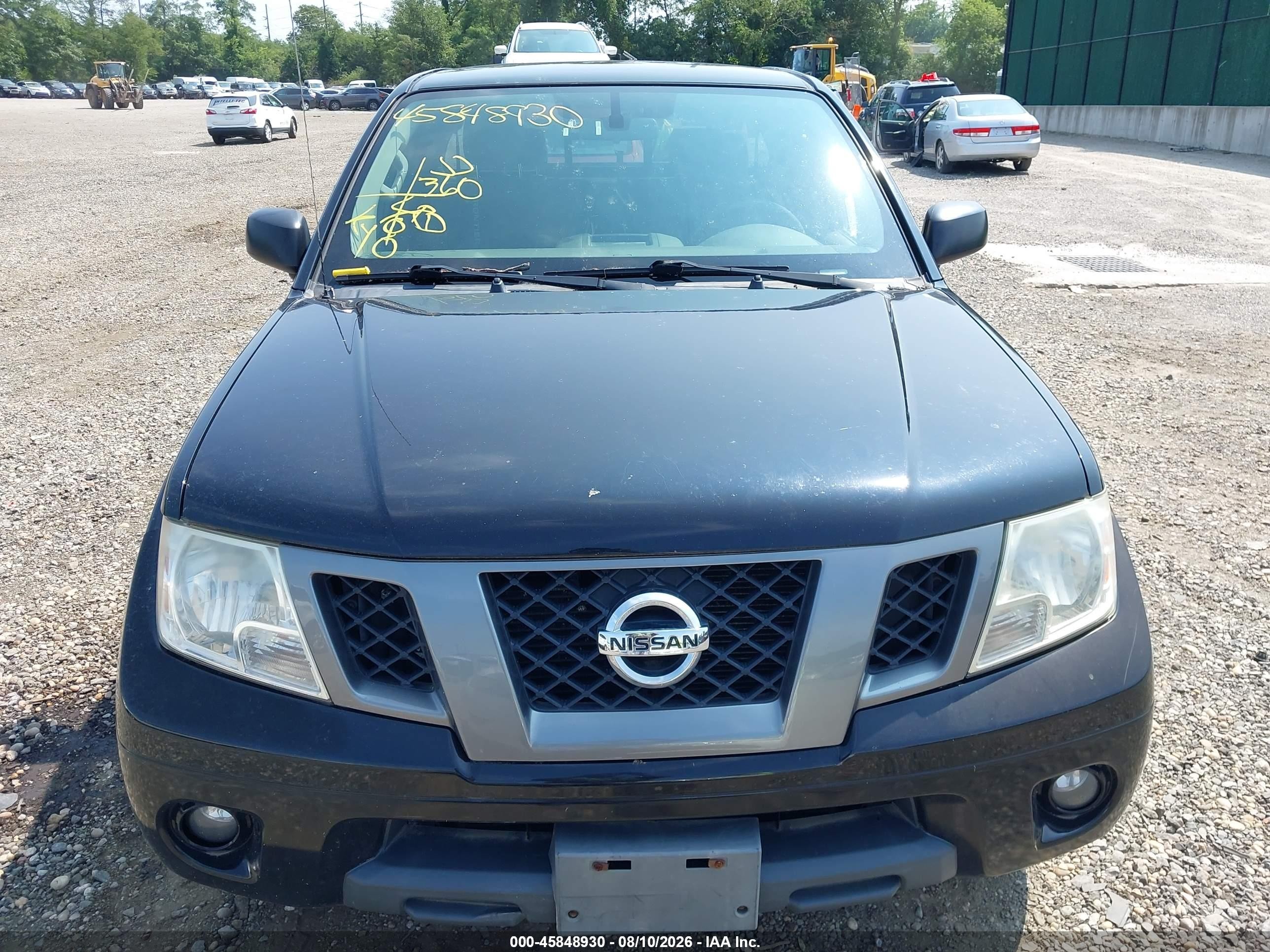 2012 Nissan Frontier Sv Black vin: 1N6AD0CU9CC404471