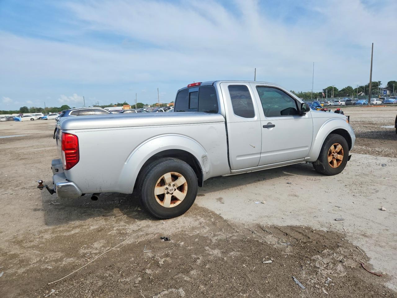 2013 Nissan Frontier Sv V6 Silver vin: 1N6AD0CU9DN712603