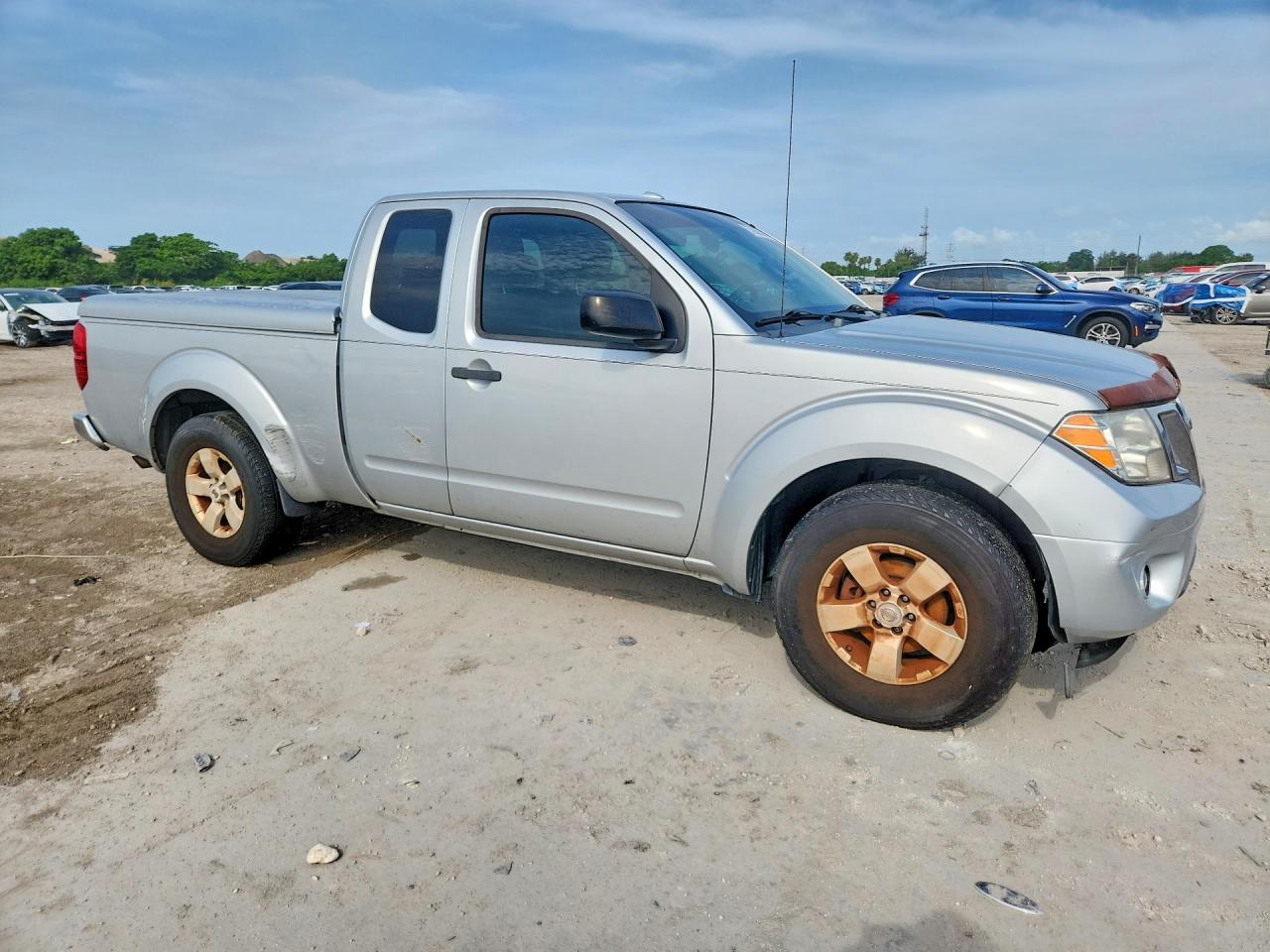 2013 Nissan Frontier Sv V6 Silver vin: 1N6AD0CU9DN712603