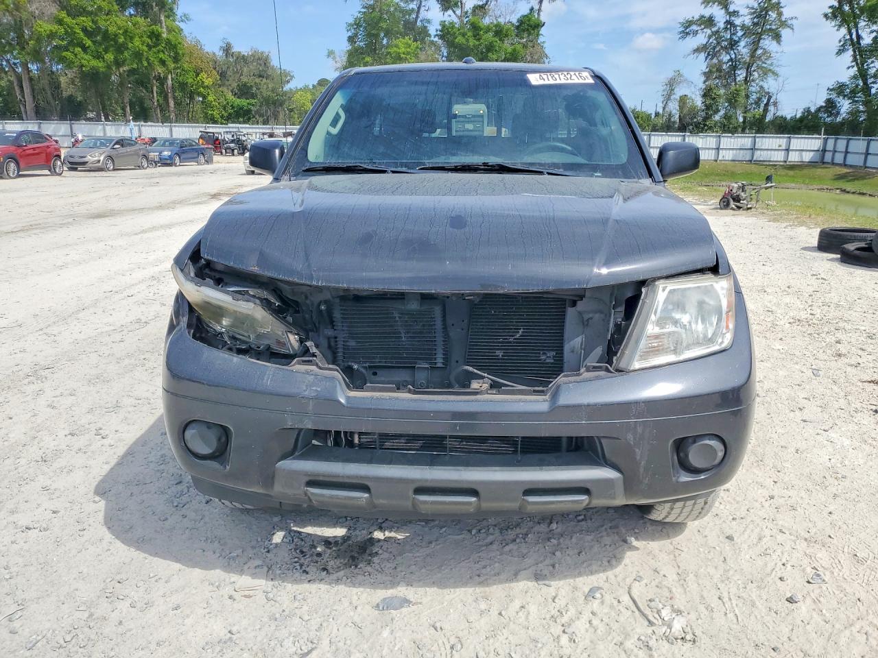 2014 Nissan Frontier Sv V6 Gray vin: 1N6AD0CUXEN744073