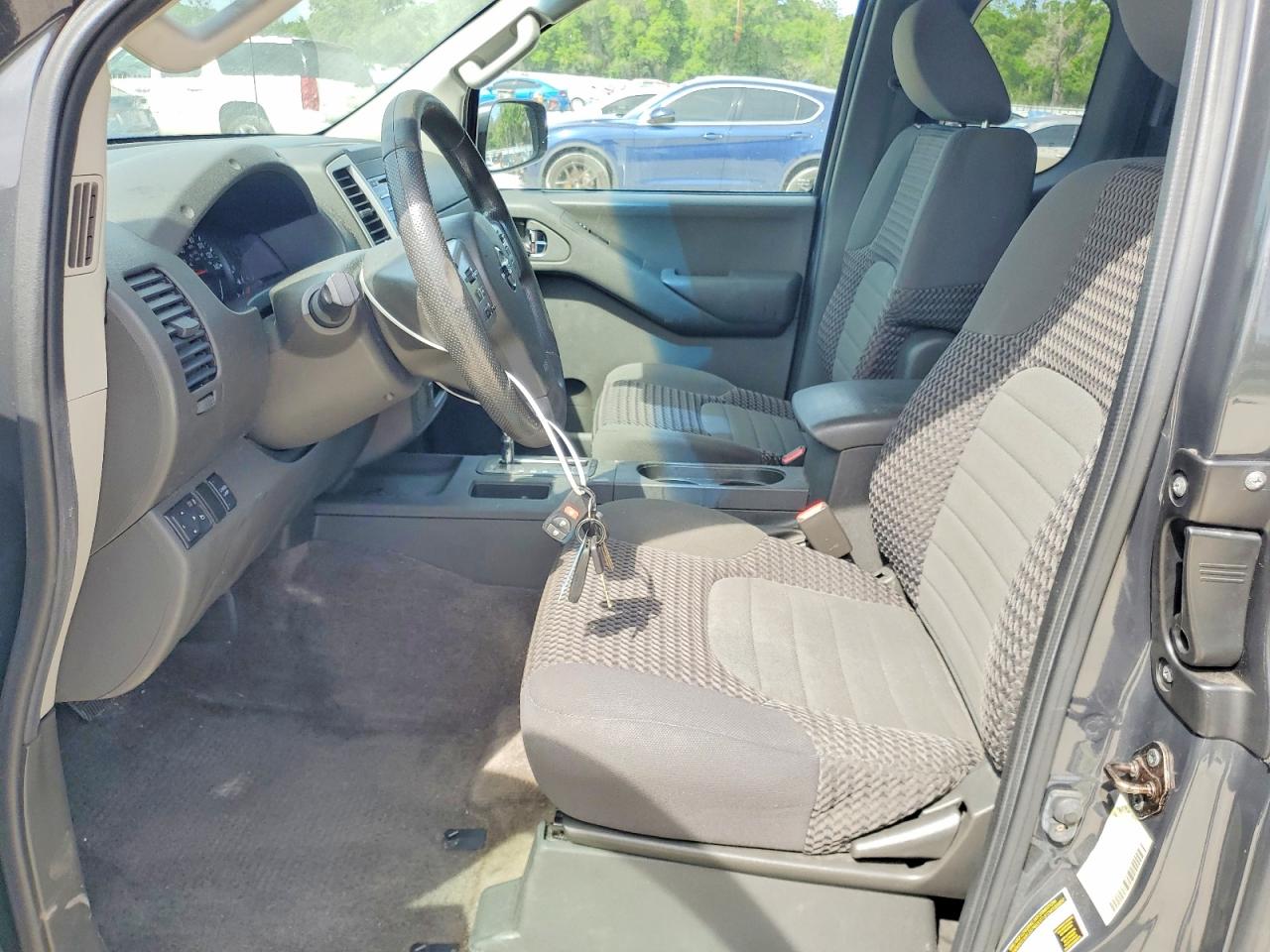 2014 Nissan Frontier Sv V6 Gray vin: 1N6AD0CUXEN744073