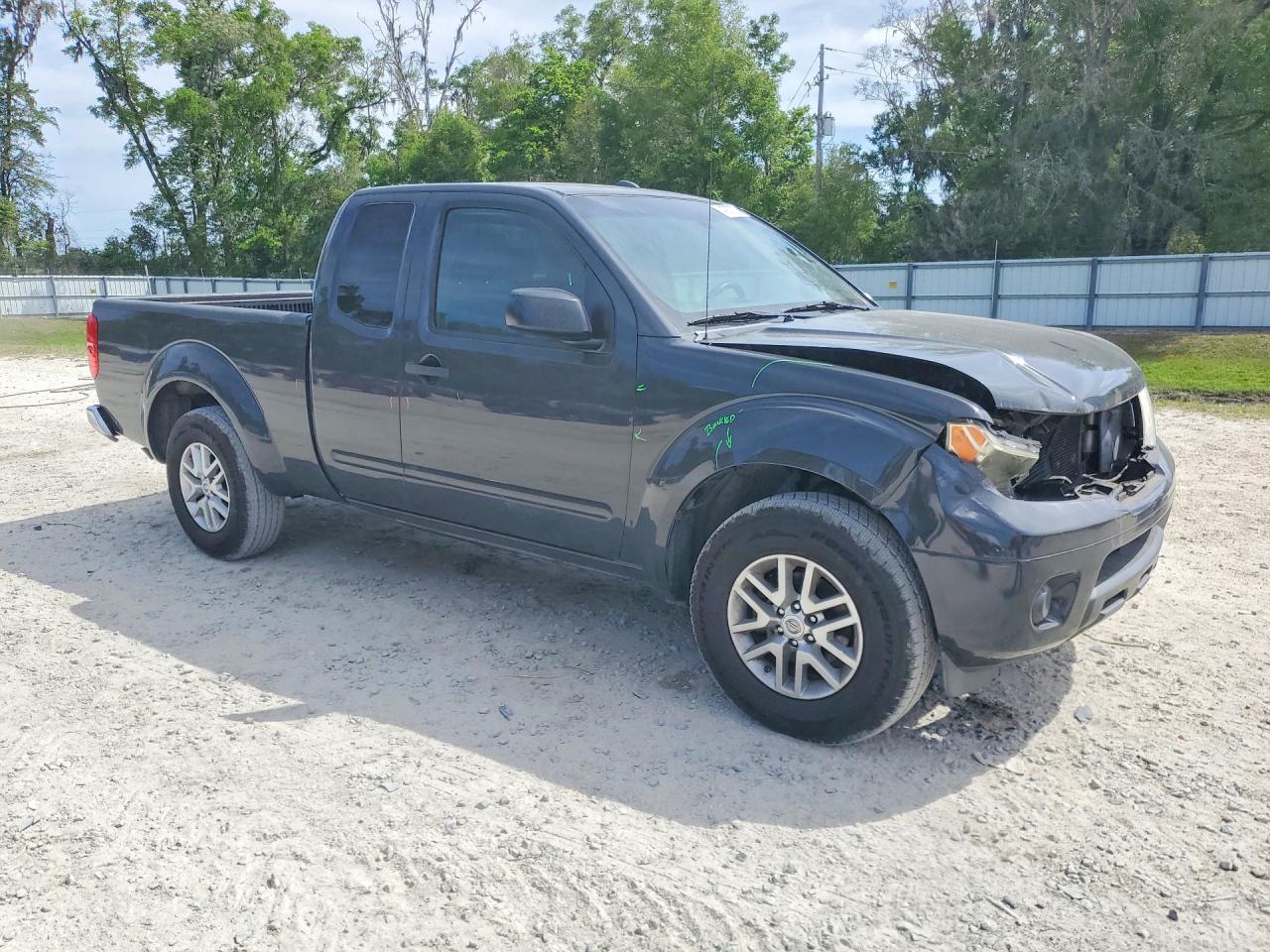 2014 Nissan Frontier Sv V6 Gray vin: 1N6AD0CUXEN744073