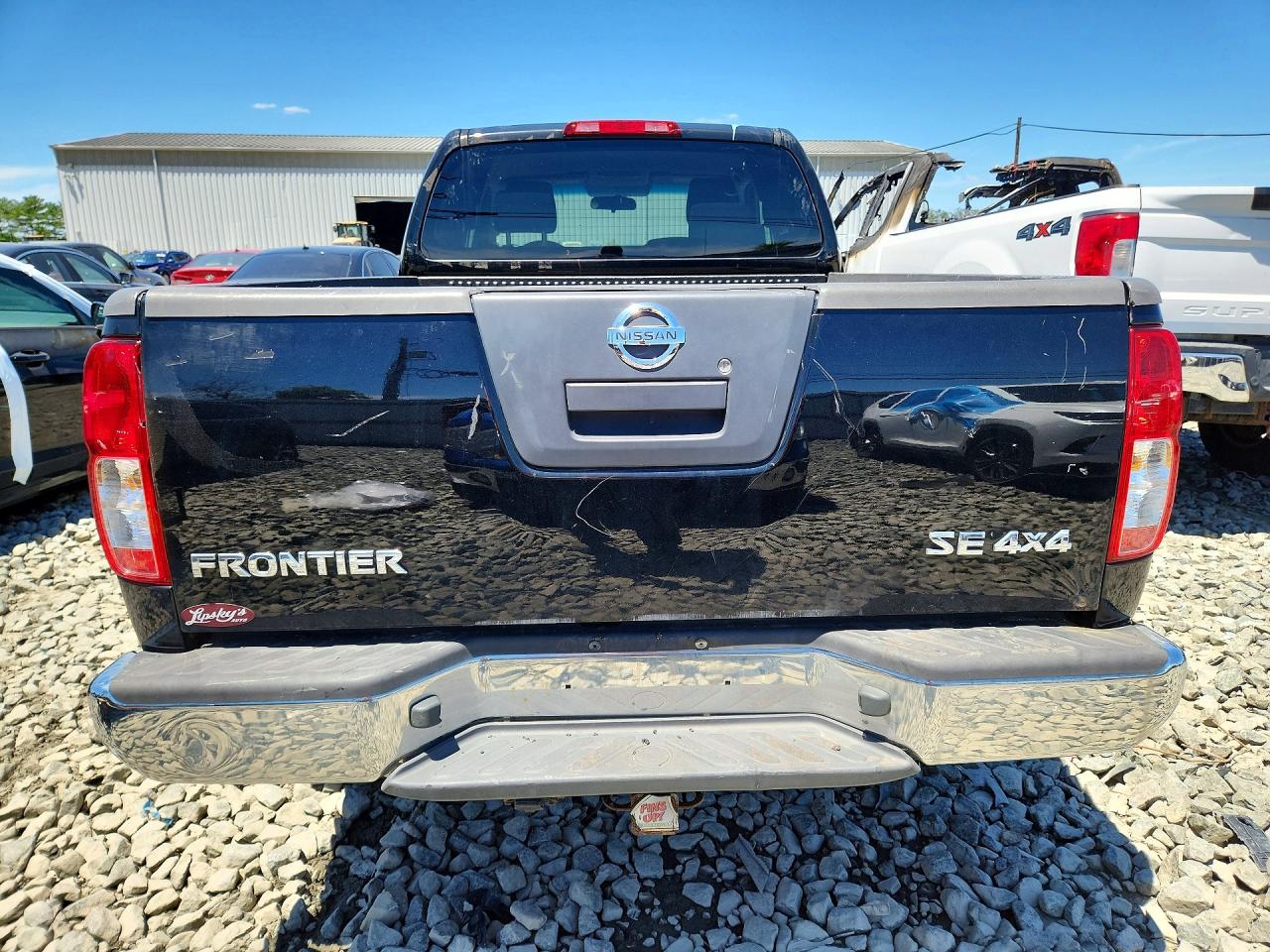 2010 Nissan Frontier Se V6 Black vin: 1N6AD0CW0AC424297