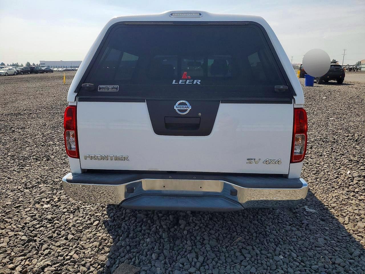 2011 Nissan Frontier Sv V6 White vin: 1N6AD0CW0BC441666