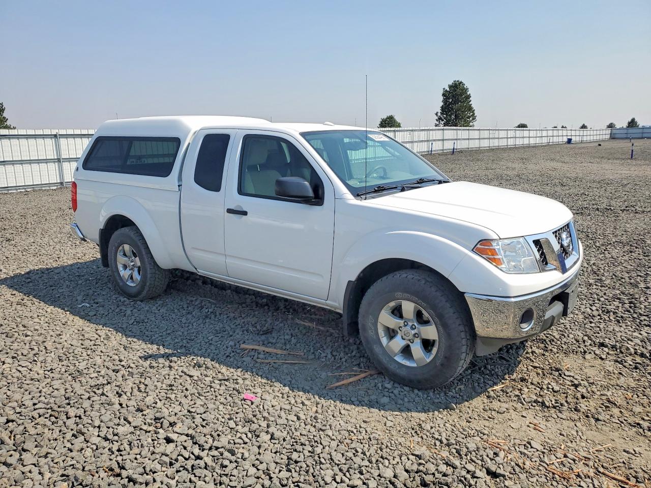 2011 Nissan Frontier Sv V6 White vin: 1N6AD0CW0BC441666