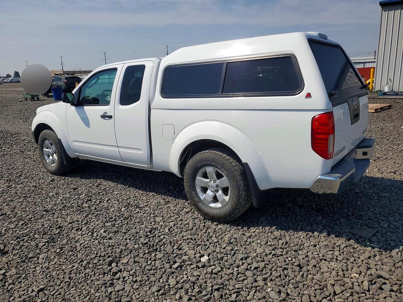 2011 Nissan Frontier Sv V6 White vin: 1N6AD0CW0BC441666