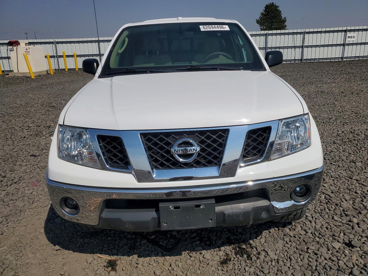 2011 Nissan Frontier Sv V6 White vin: 1N6AD0CW0BC441666