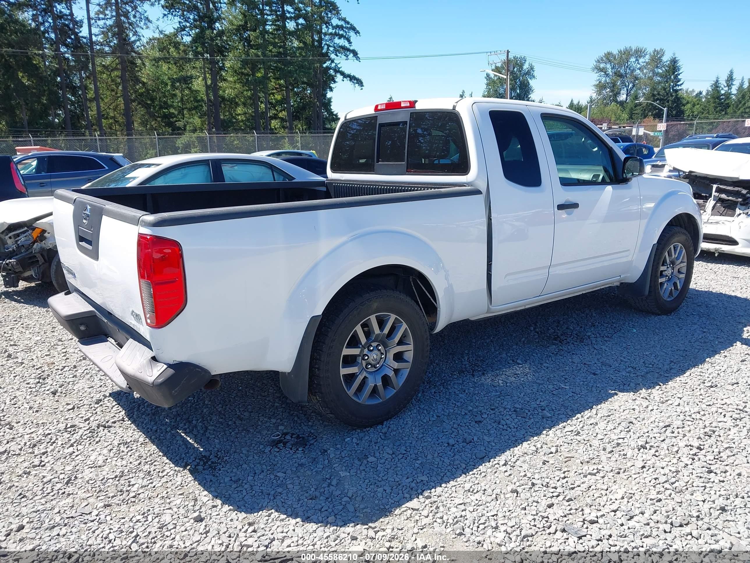 2012 Nissan Frontier Sv White vin: 1N6AD0CW0CC420060