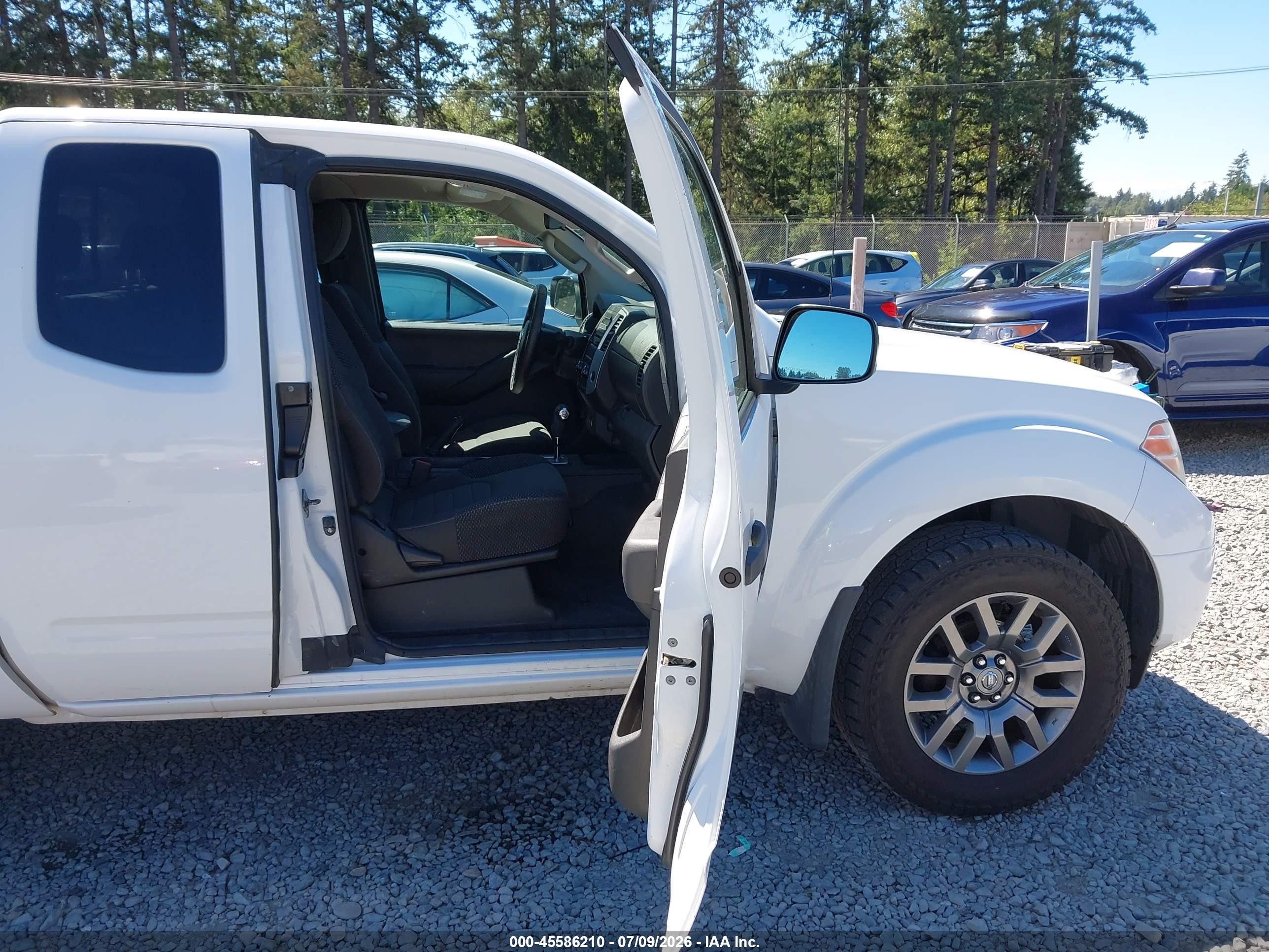 2012 Nissan Frontier Sv White vin: 1N6AD0CW0CC420060