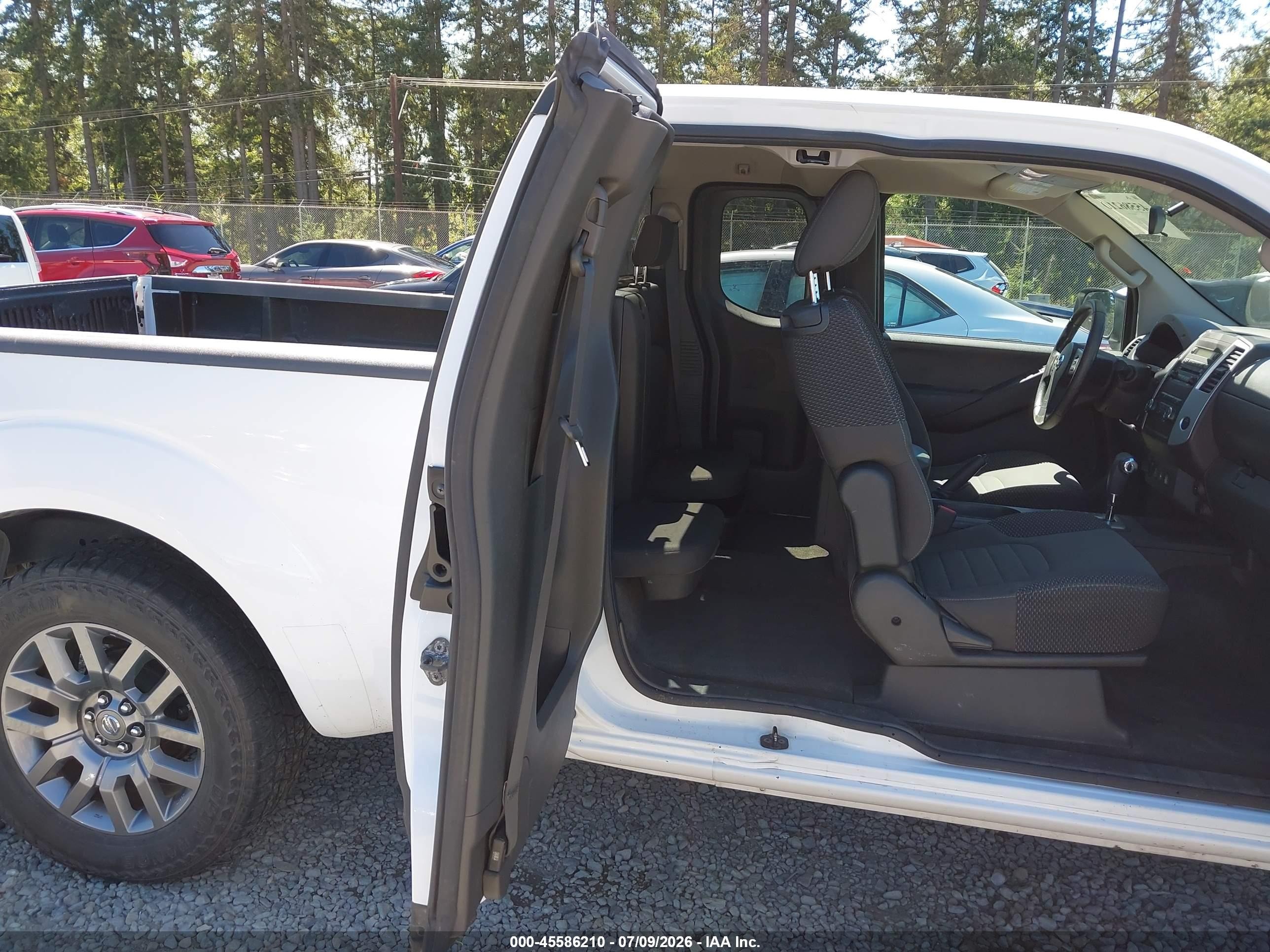 2012 Nissan Frontier Sv White vin: 1N6AD0CW0CC420060