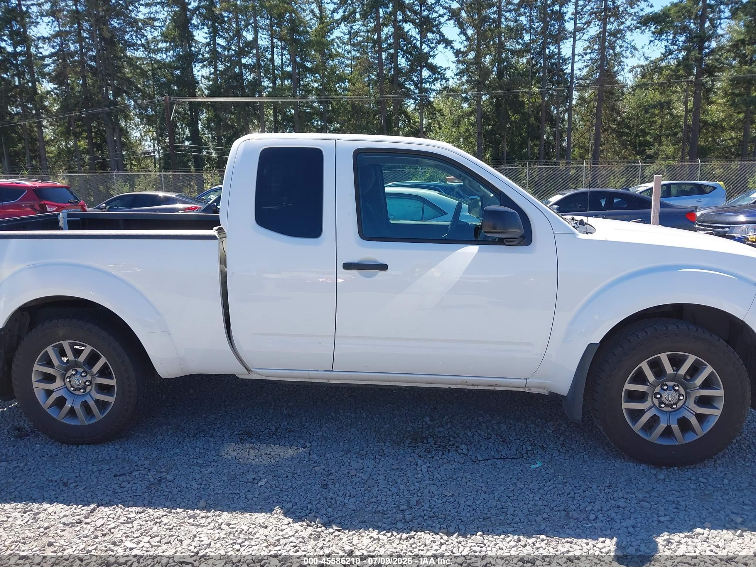 2012 Nissan Frontier Sv White vin: 1N6AD0CW0CC420060
