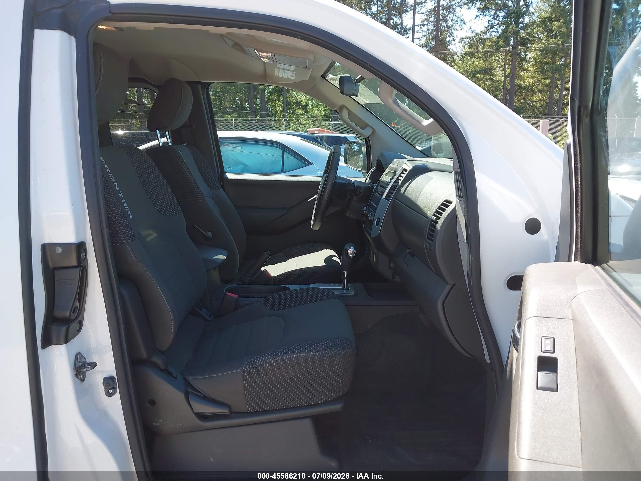 2012 Nissan Frontier Sv White vin: 1N6AD0CW0CC420060