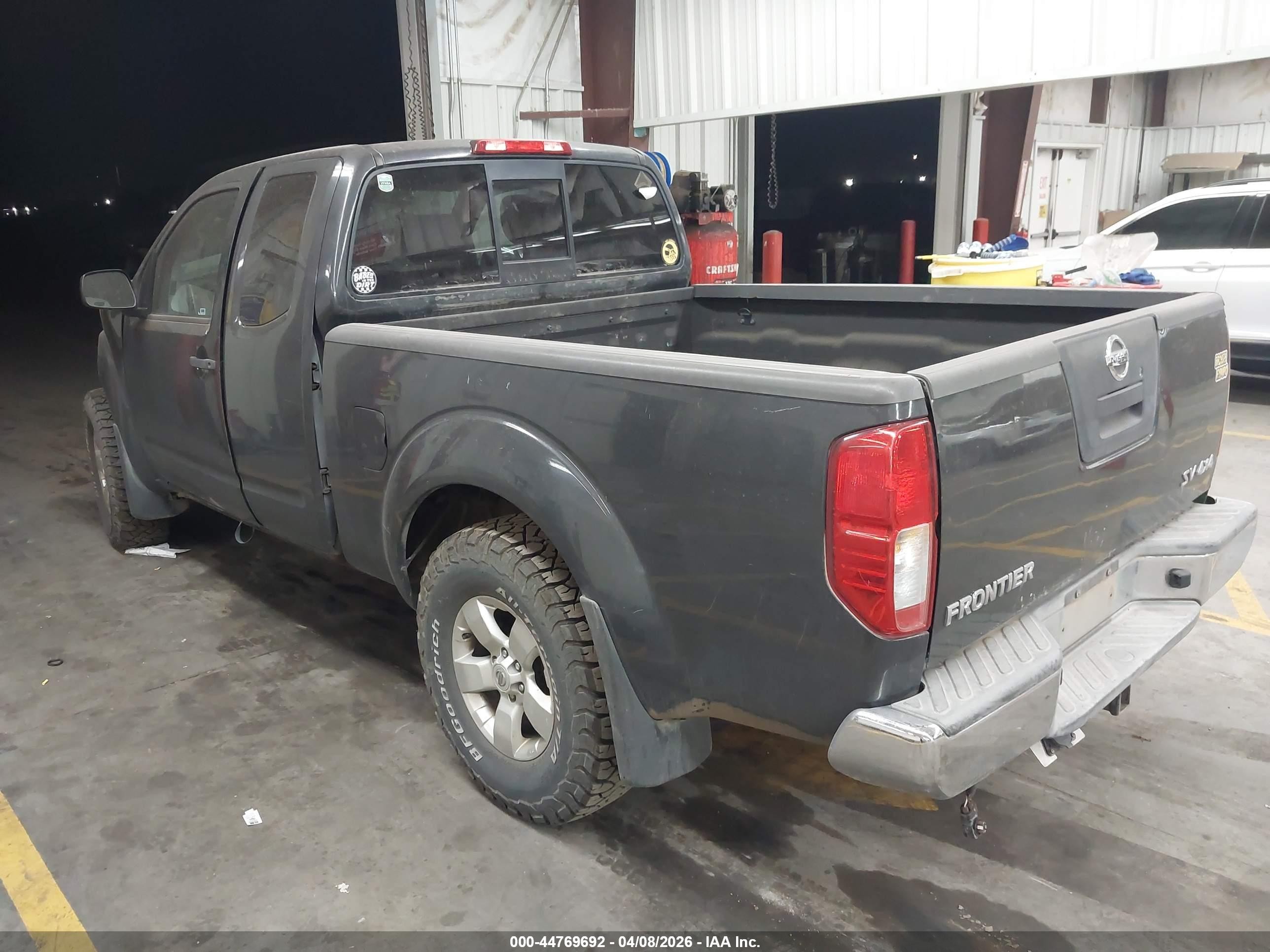 2012 Nissan Frontier Sv Gray vin: 1N6AD0CW0CC436209