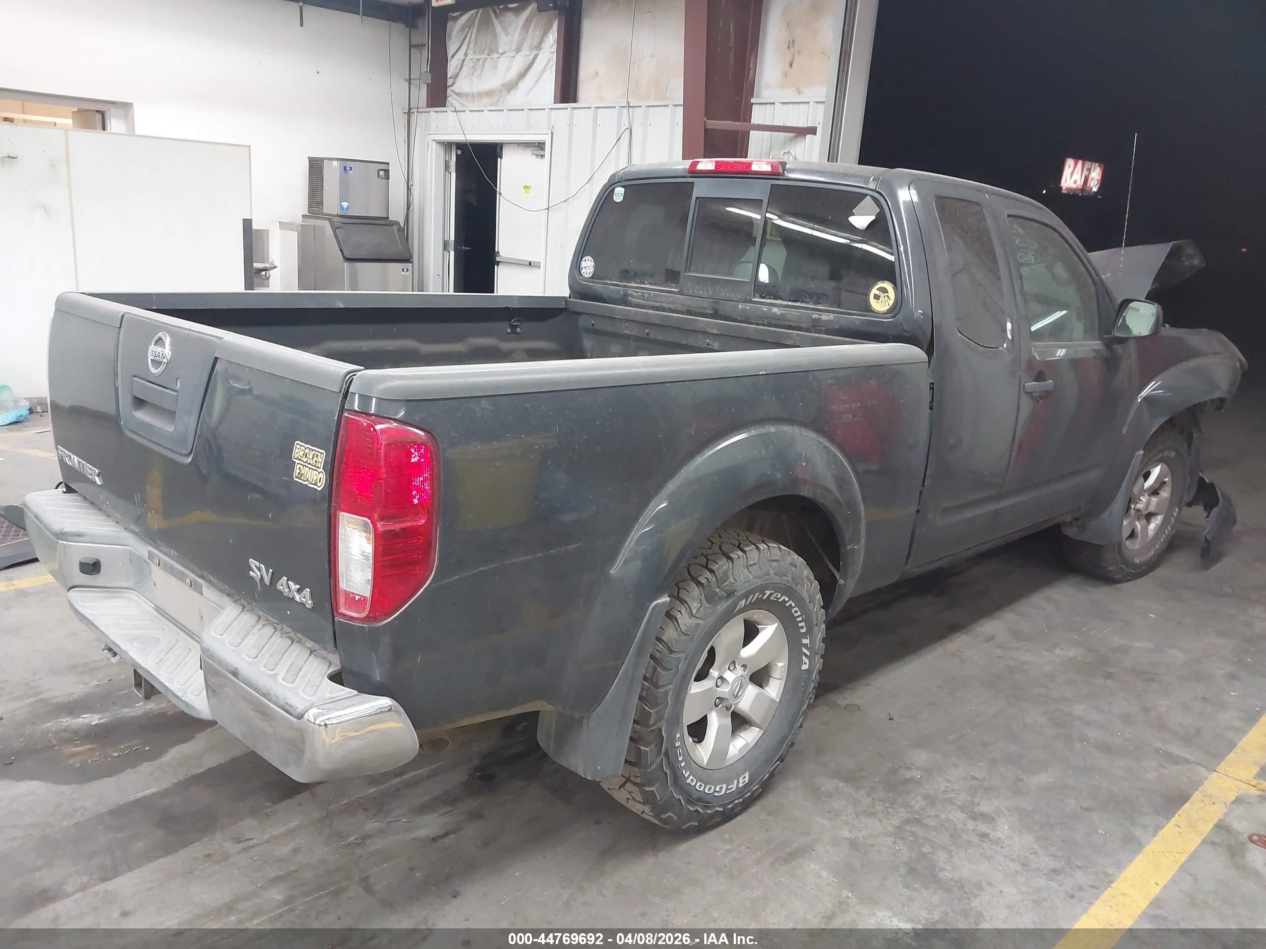 2012 Nissan Frontier Sv Gray vin: 1N6AD0CW0CC436209