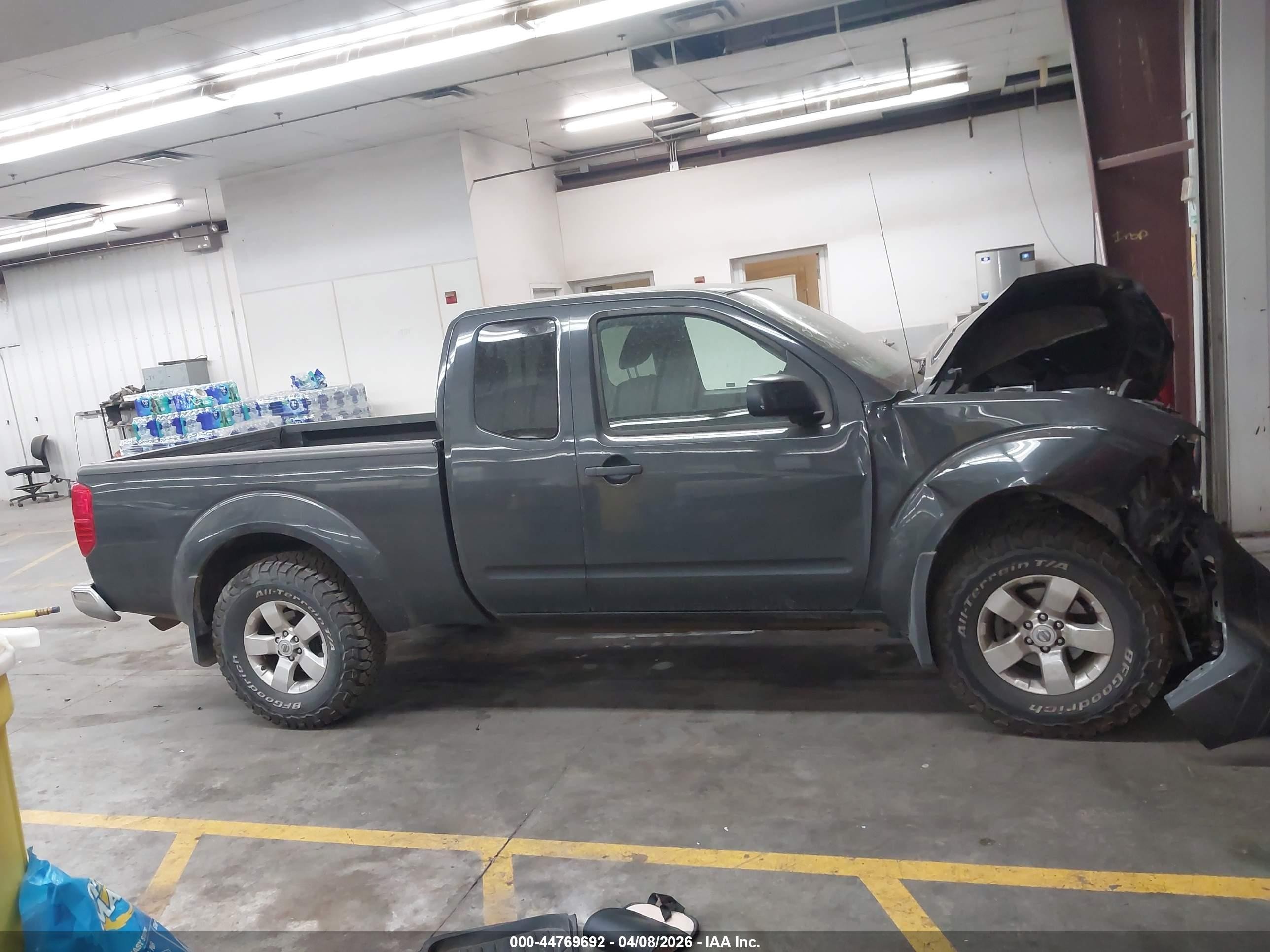 2012 Nissan Frontier Sv Gray vin: 1N6AD0CW0CC436209