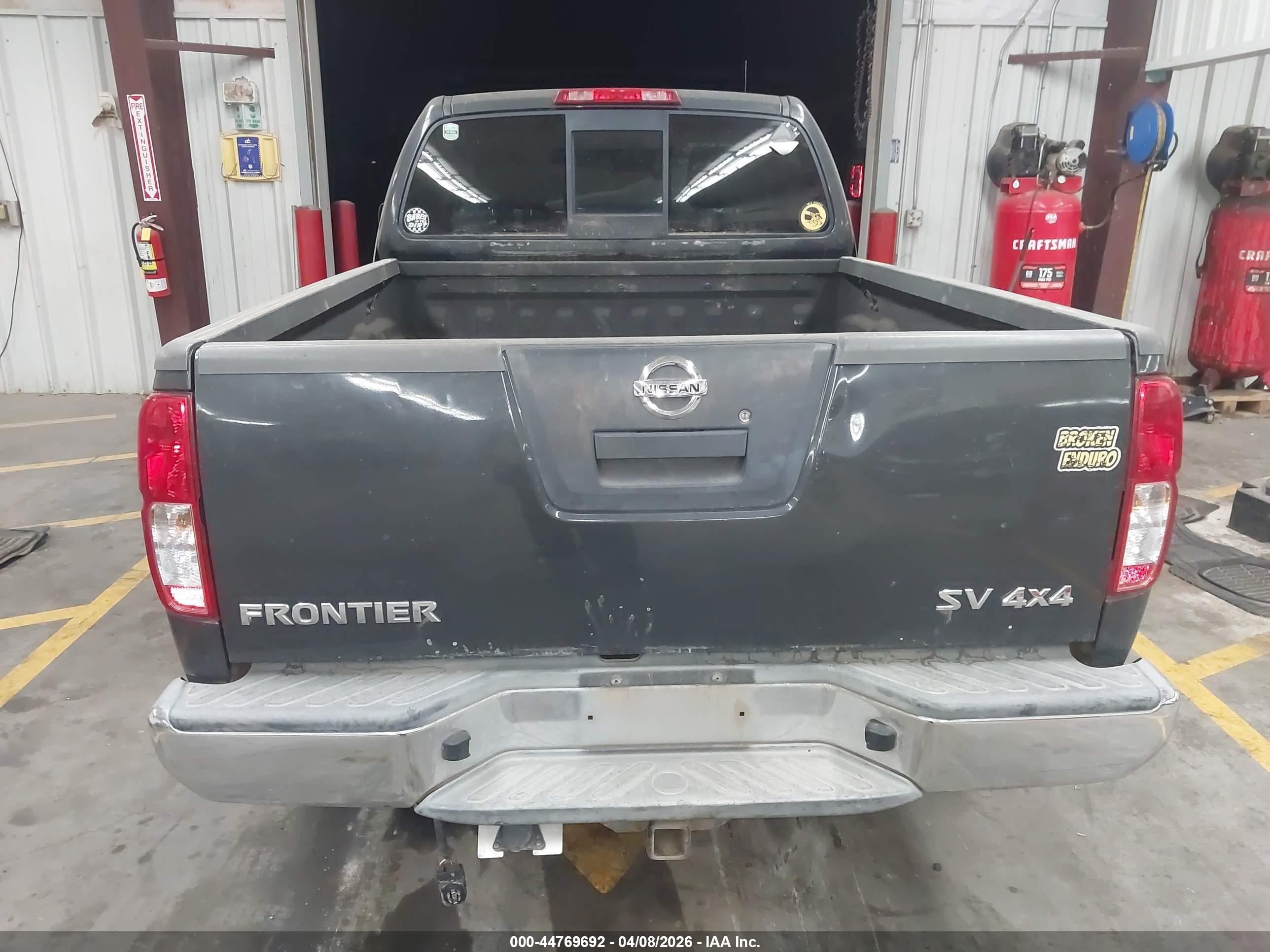 2012 Nissan Frontier Sv Gray vin: 1N6AD0CW0CC436209