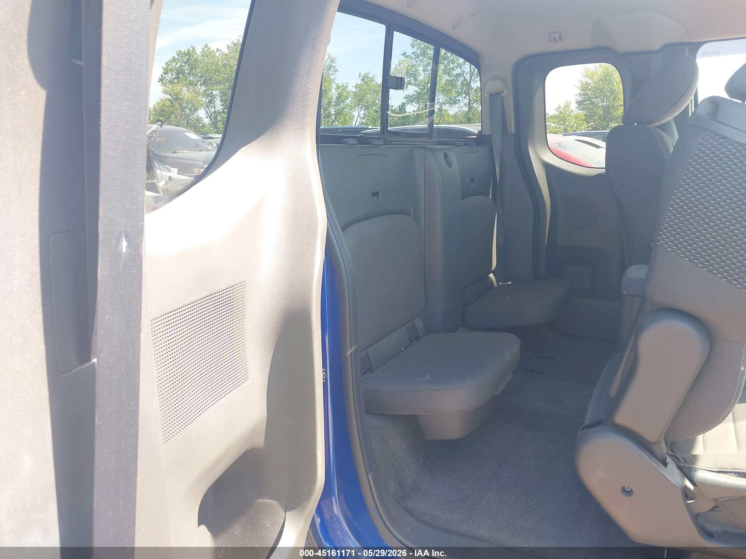 2012 Nissan Frontier Sv Blue vin: 1N6AD0CW0CC436372