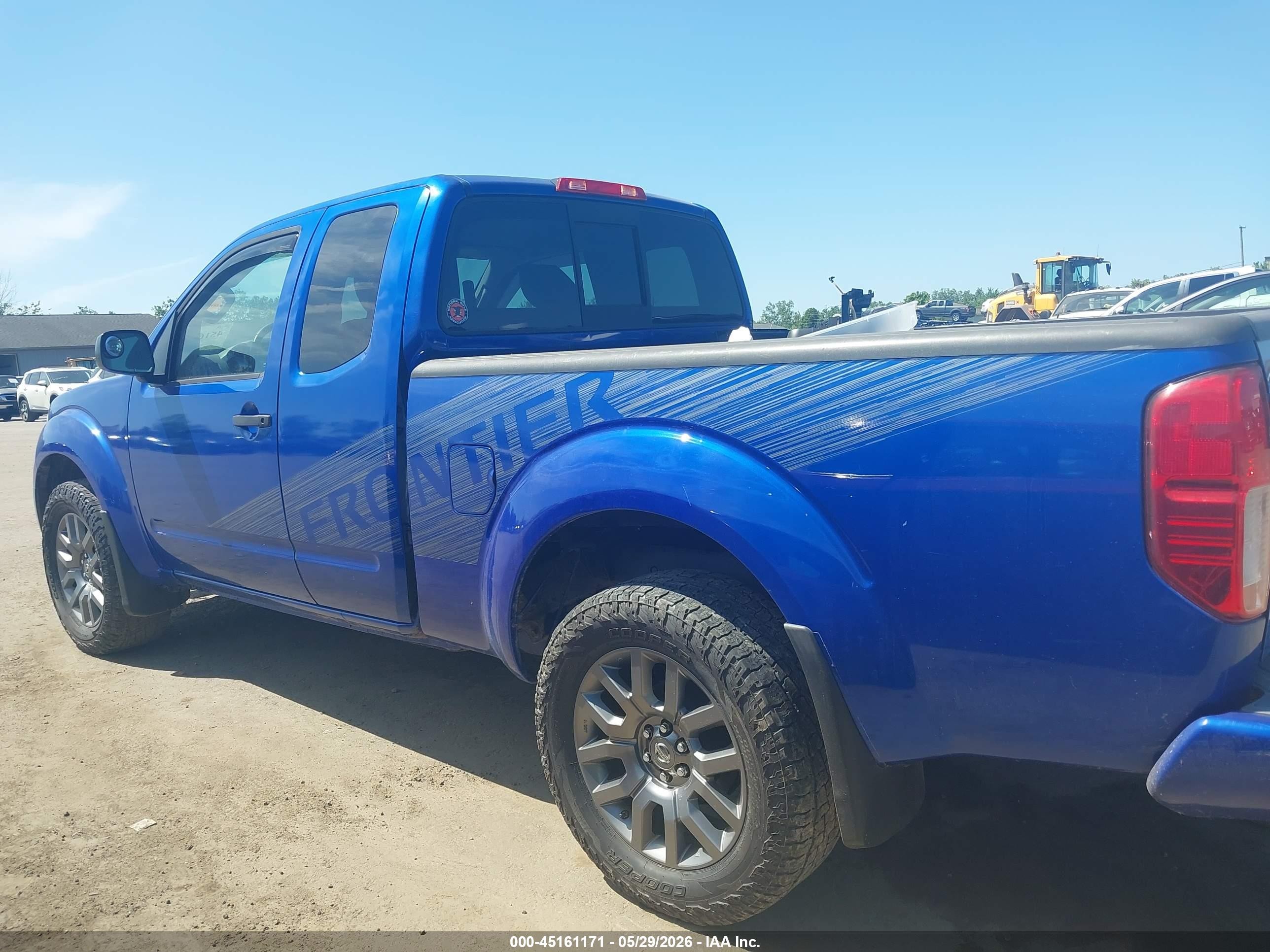 2012 Nissan Frontier Sv Blue vin: 1N6AD0CW0CC436372