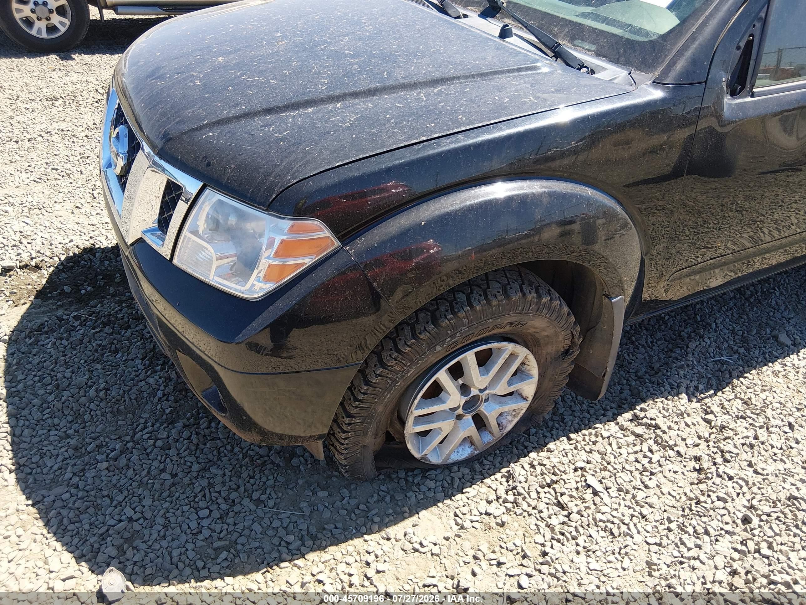 2013 Nissan Frontier Sv Черный vin: 1N6AD0CW0DN740047