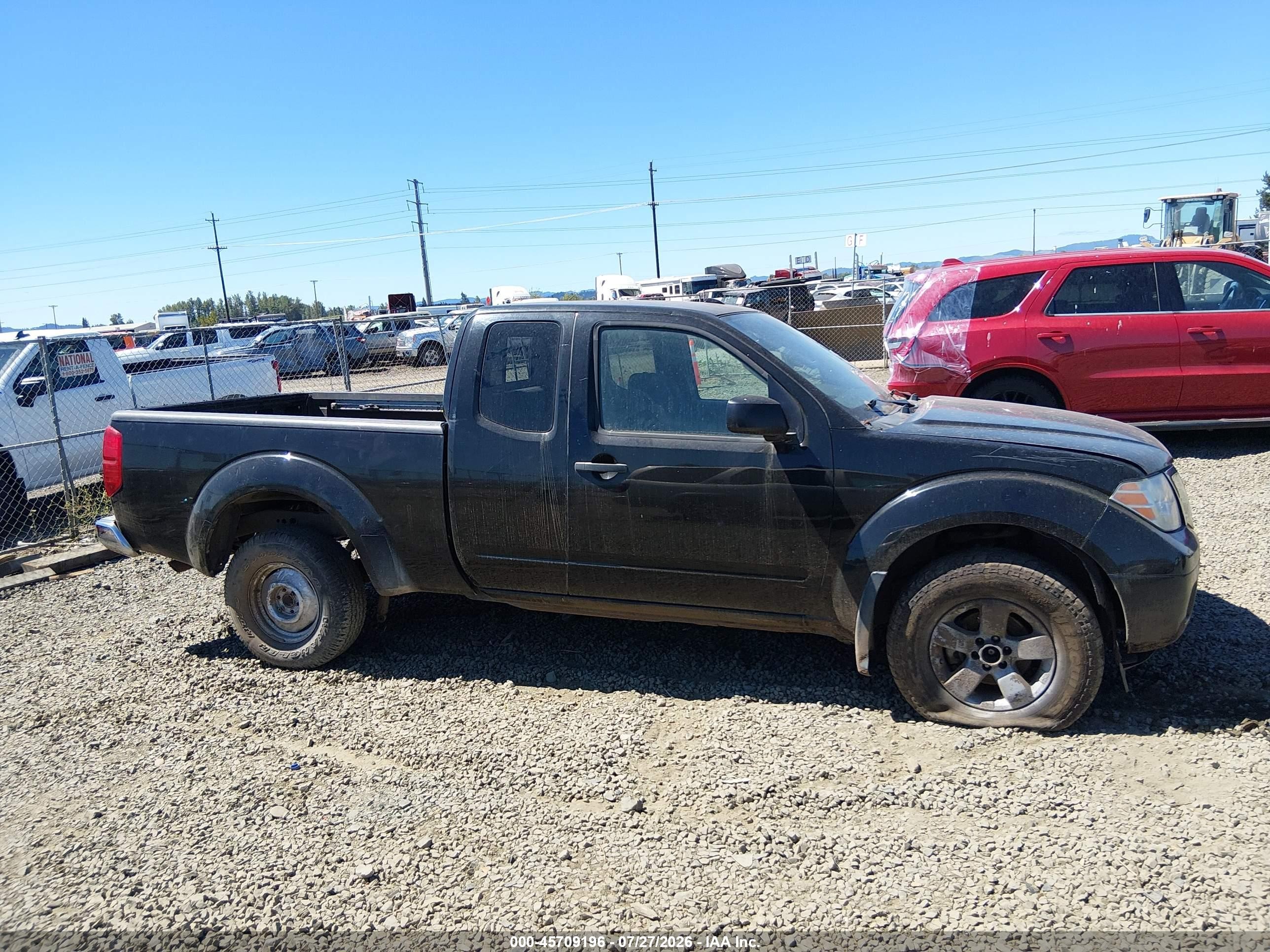 2013 Nissan Frontier Sv Черный vin: 1N6AD0CW0DN740047