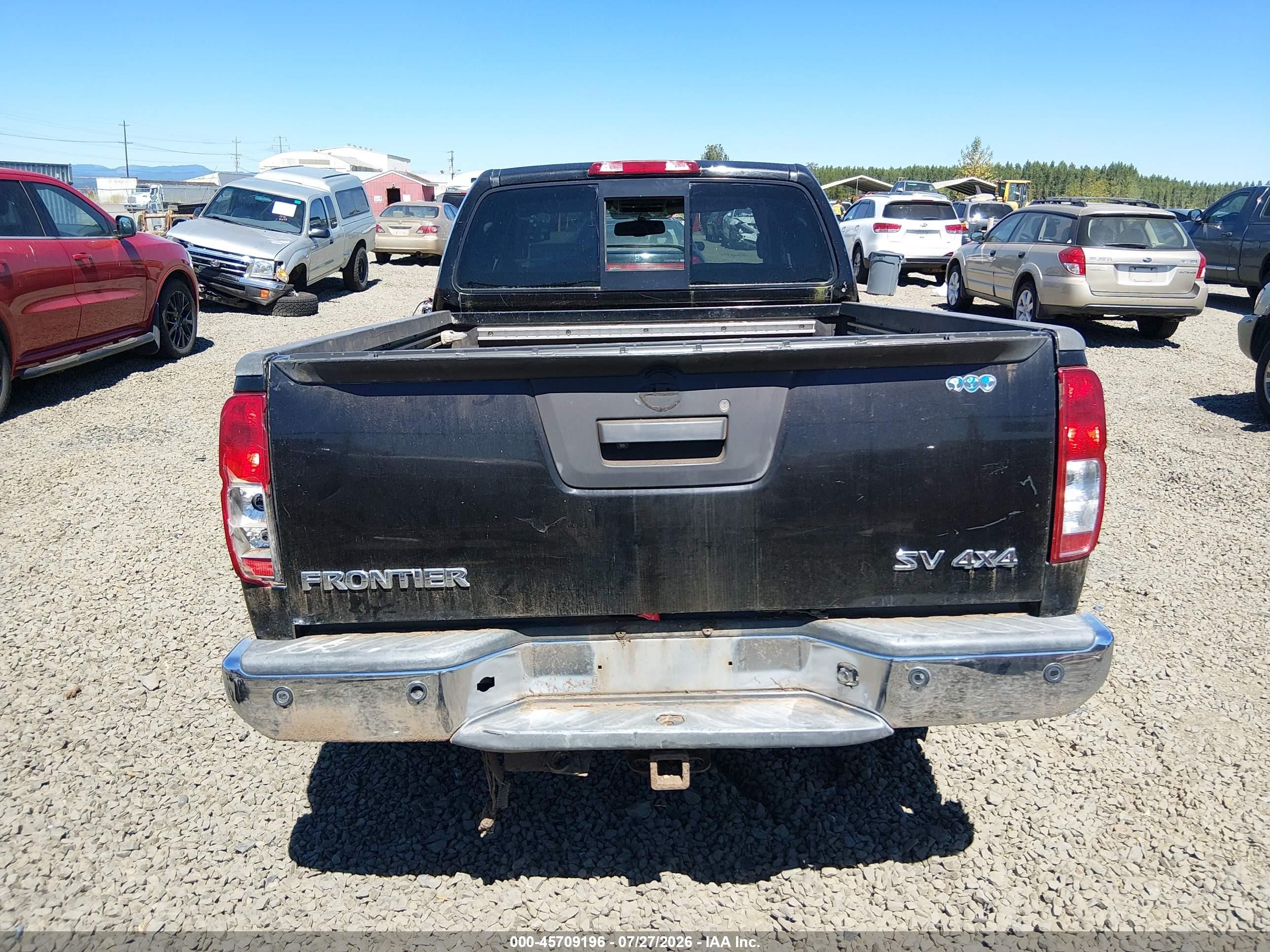 2013 Nissan Frontier Sv Черный vin: 1N6AD0CW0DN740047