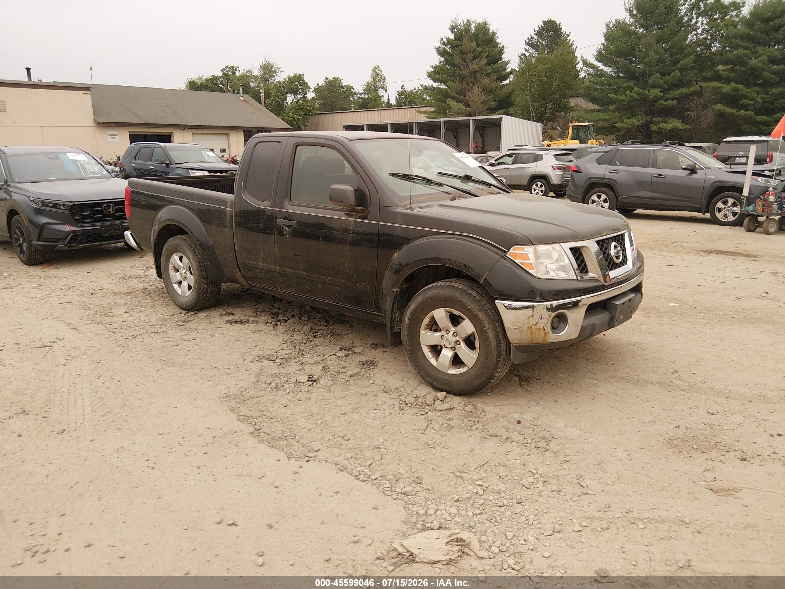 2010 Nissan Frontier Se Black vin: 1N6AD0CW1AC414118