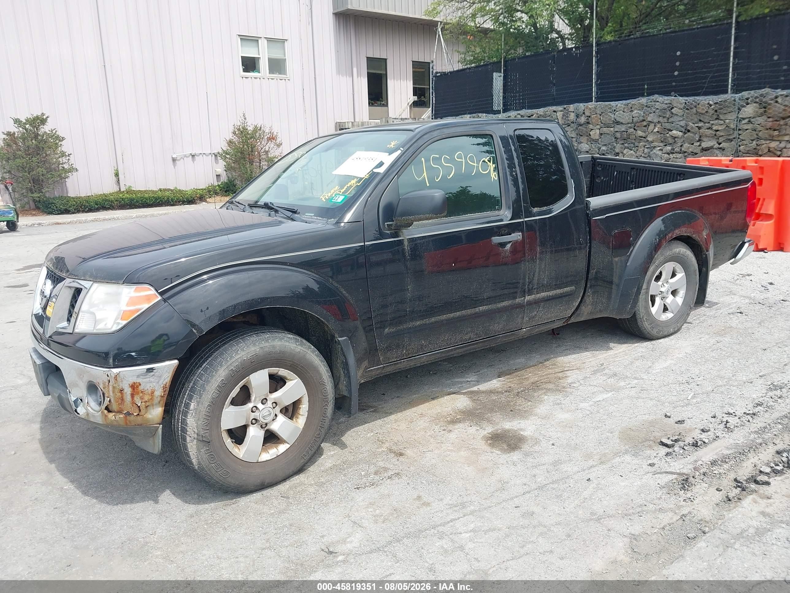 2010 Nissan Frontier Se Черный vin: 1N6AD0CW1AC414118