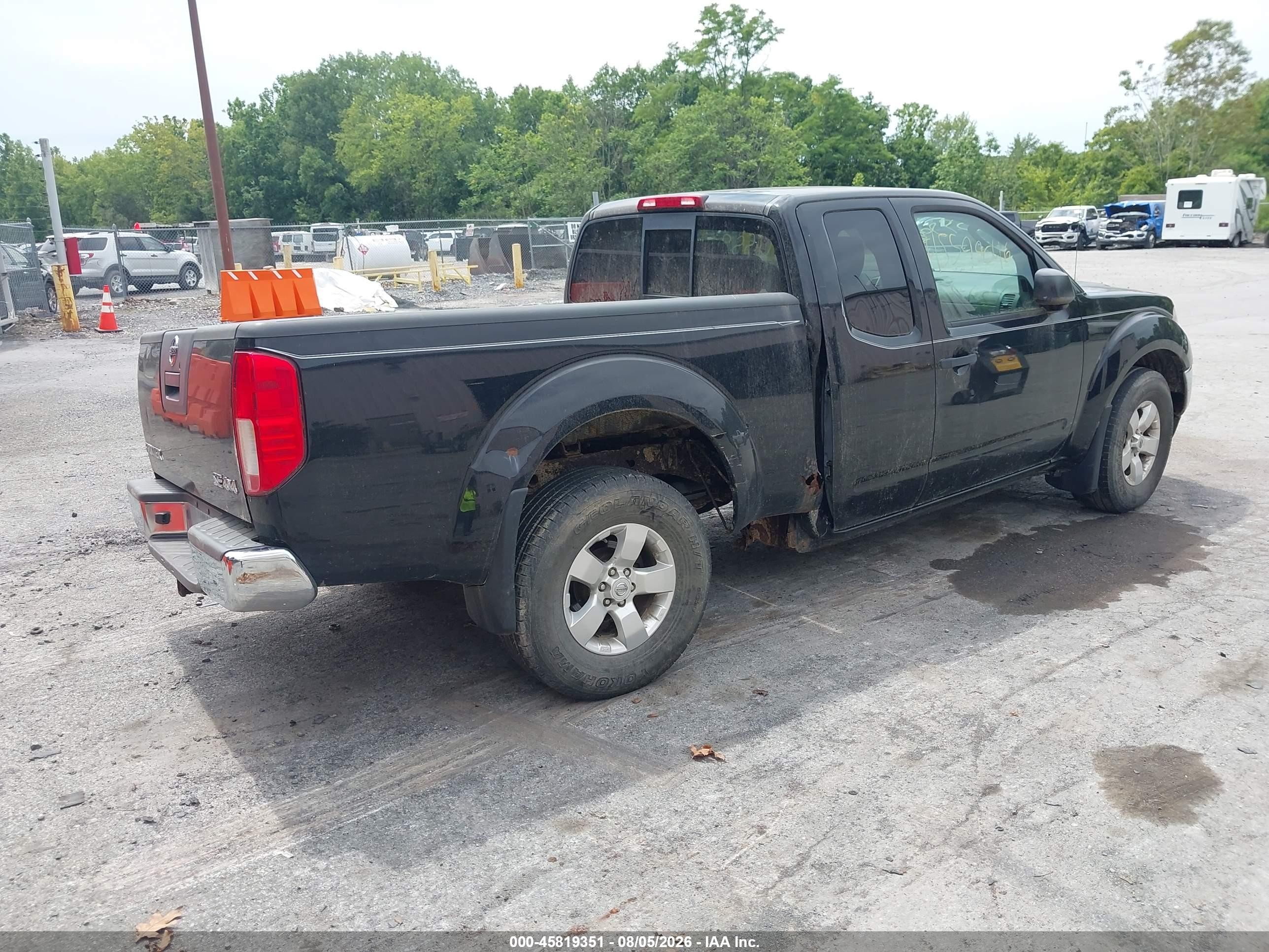 2010 Nissan Frontier Se Черный vin: 1N6AD0CW1AC414118
