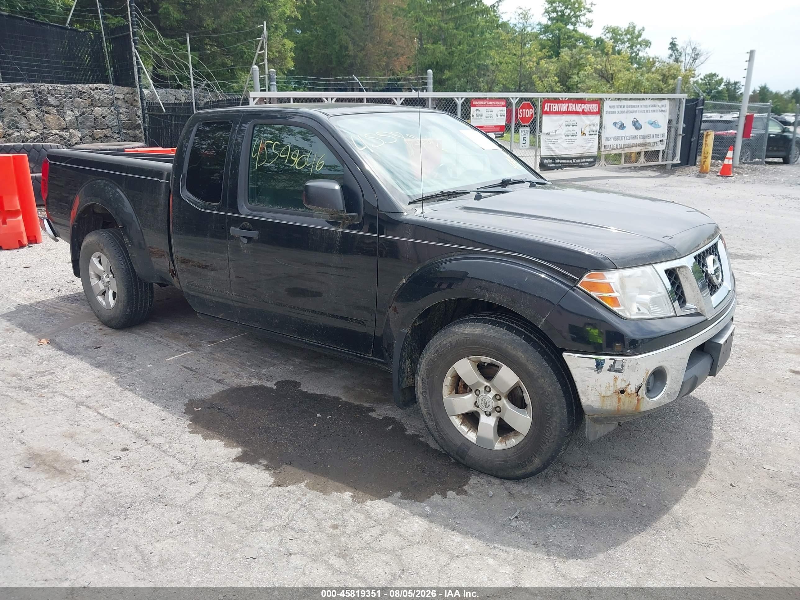 2010 Nissan Frontier Se Черный vin: 1N6AD0CW1AC414118