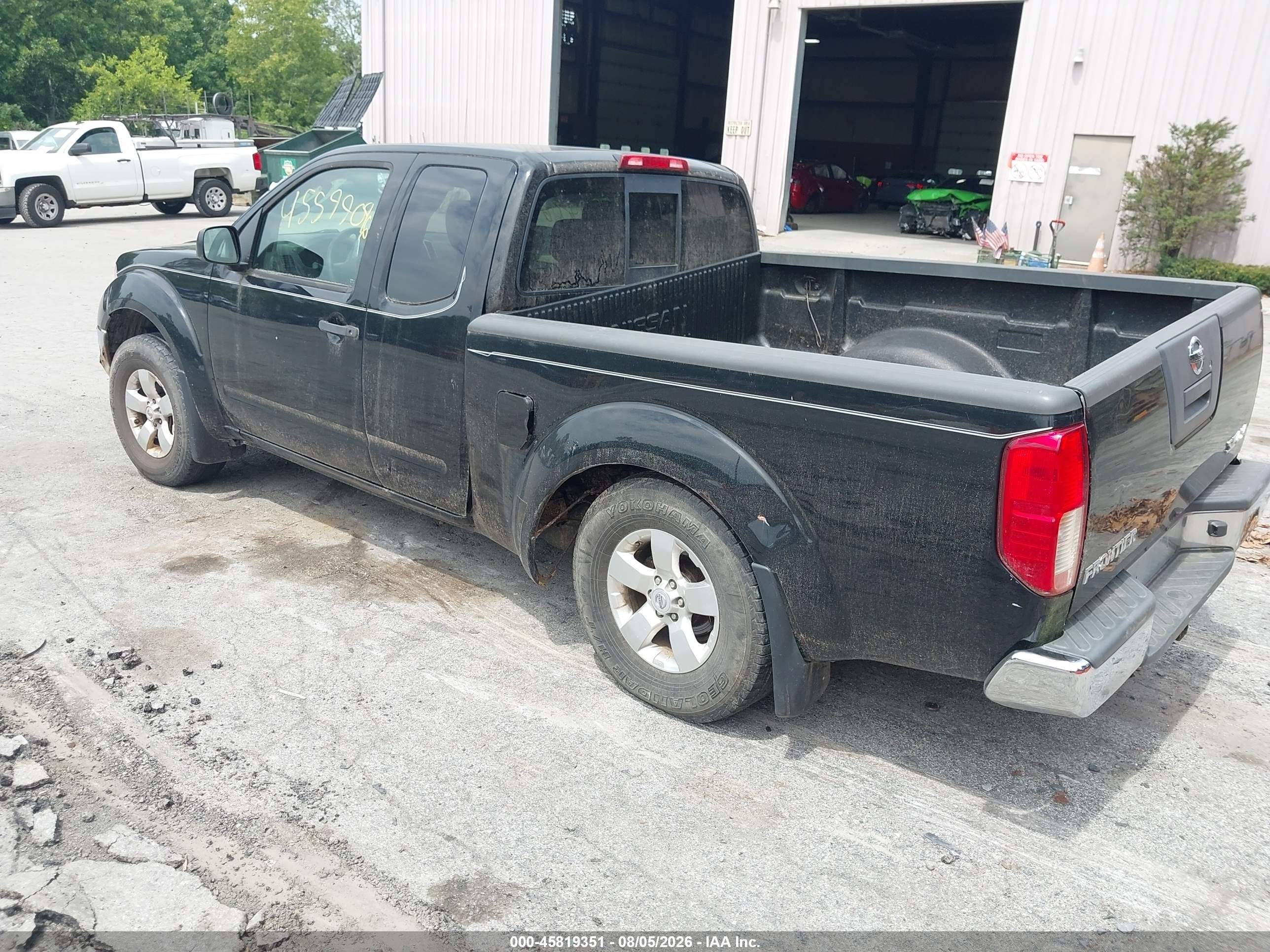 2010 Nissan Frontier Se Черный vin: 1N6AD0CW1AC414118