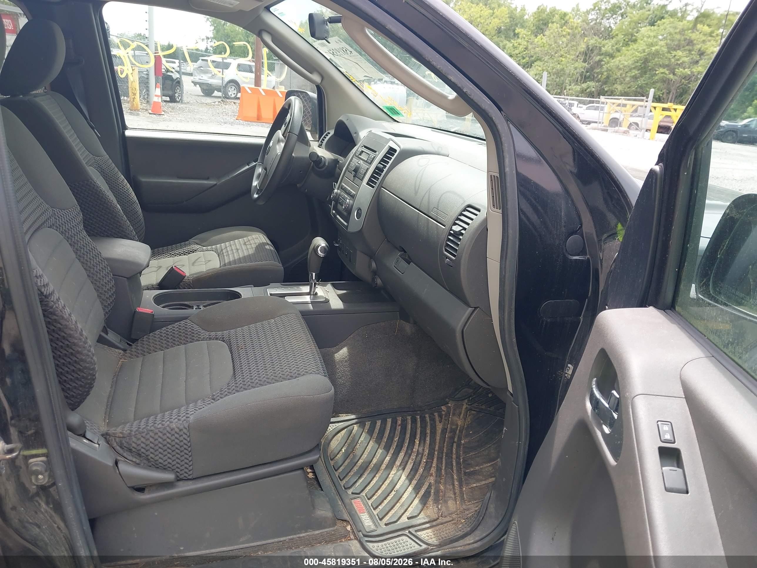 2010 Nissan Frontier Se Черный vin: 1N6AD0CW1AC414118