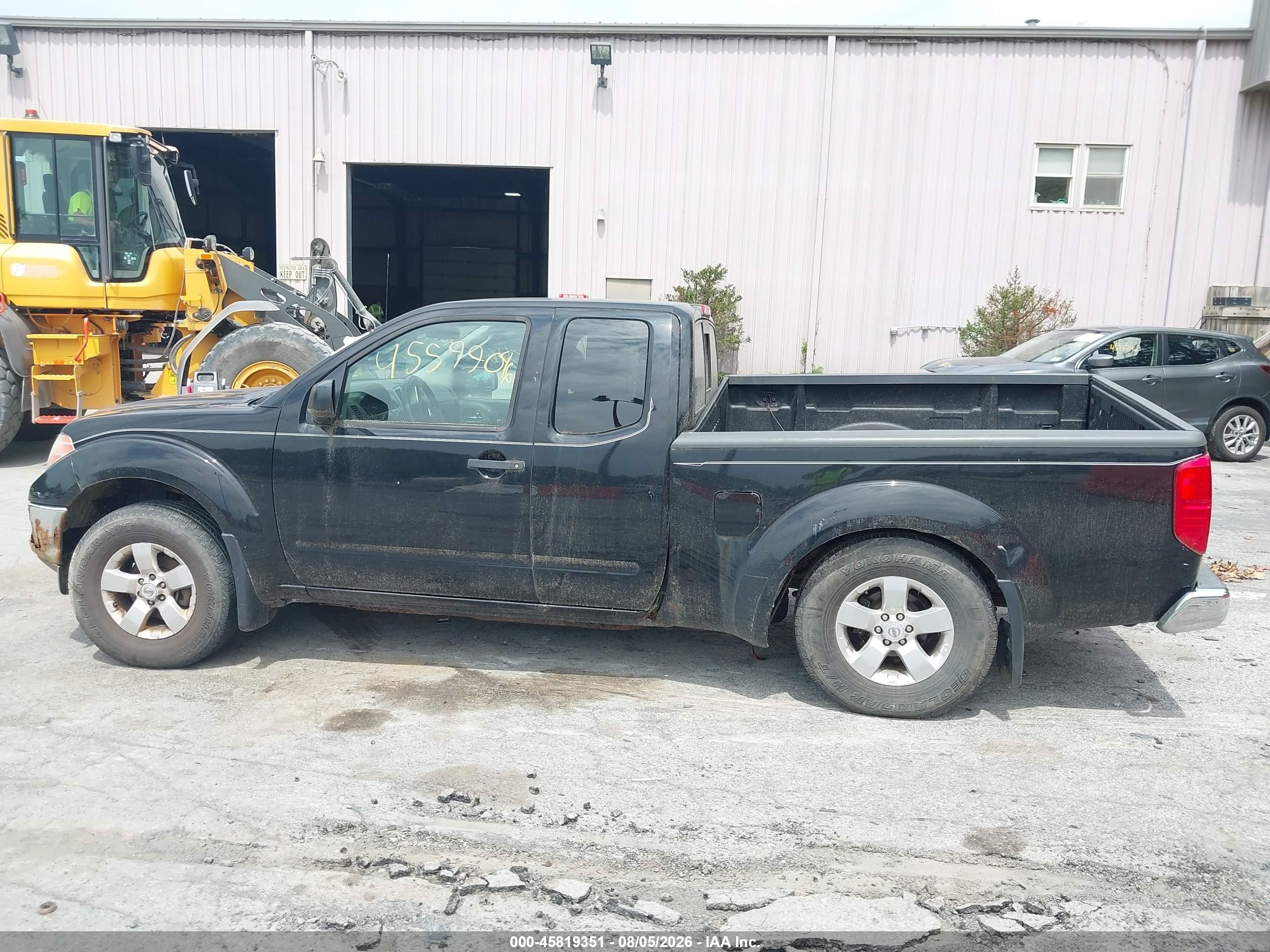 2010 Nissan Frontier Se Черный vin: 1N6AD0CW1AC414118