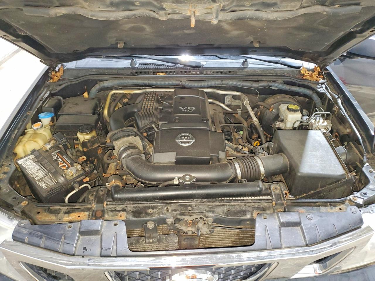2010 Nissan Frontier Se V6 Gray vin: 1N6AD0CW1AC427595