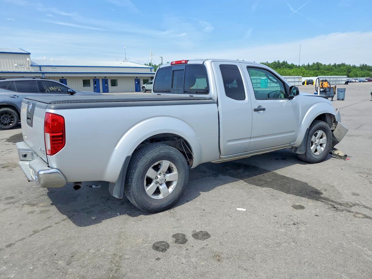2011 Nissan Frontier Sv V6 Silver vin: 1N6AD0CW1BC401578